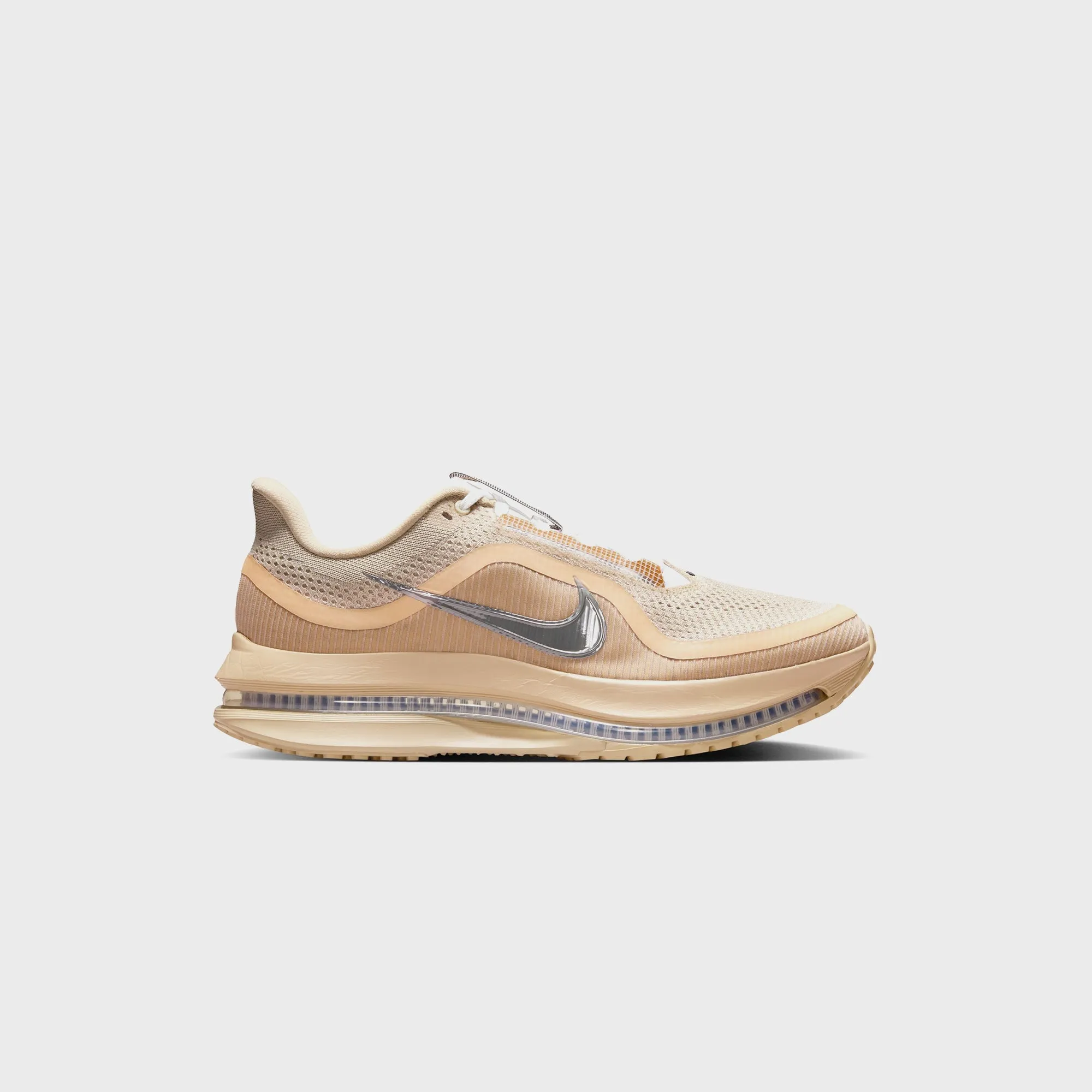 Nike Pegasus Premium SP - Mushroom / Metallic Silver / White sold by Kith