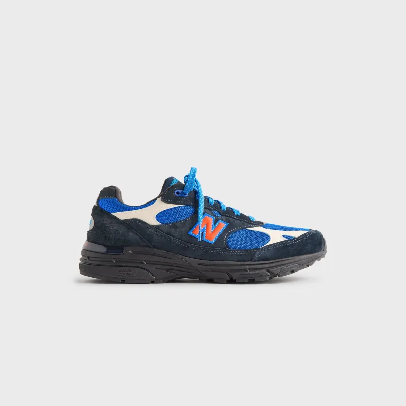Kith & New Balance for Madison Square Garden Made in USA 993 - Navy / Princess Blue sold by Kith