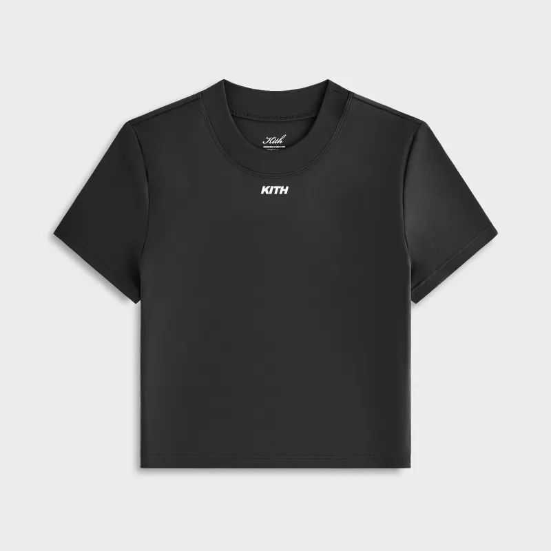 Kith Women Mulberry II Active Tee - Black sold by Kith