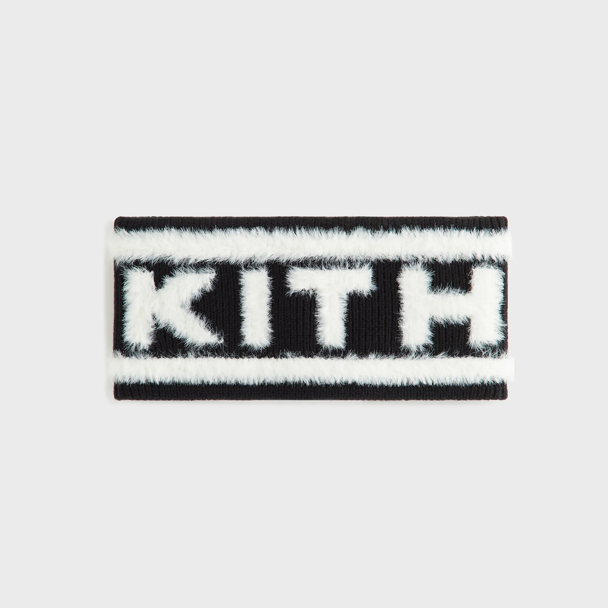 Kith Women Jacquard Rib Headband - Black sold by Kith