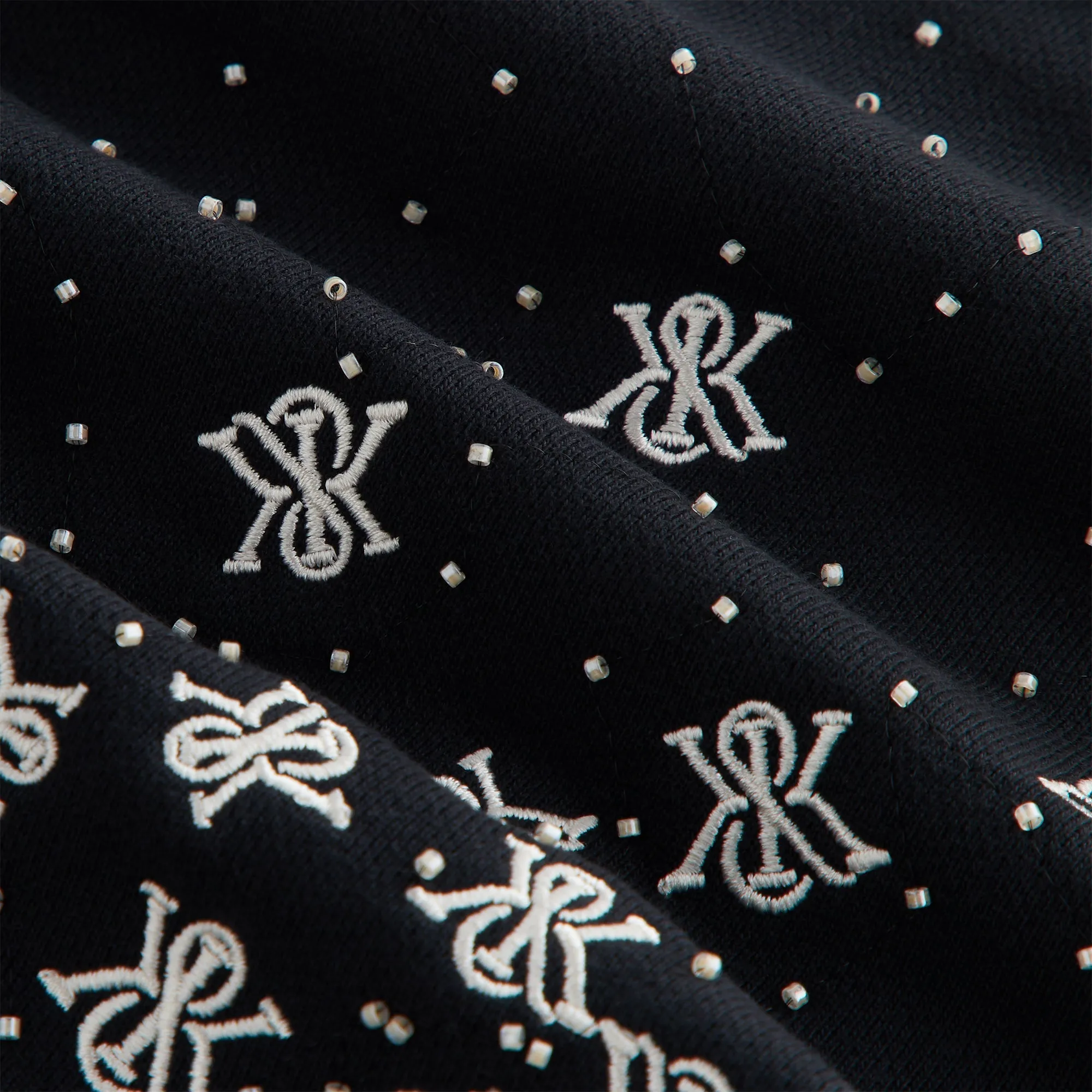 Kith Women Cropped Wyler Falling Crest Jacket - Black sold by Kith product image thumbnail 5