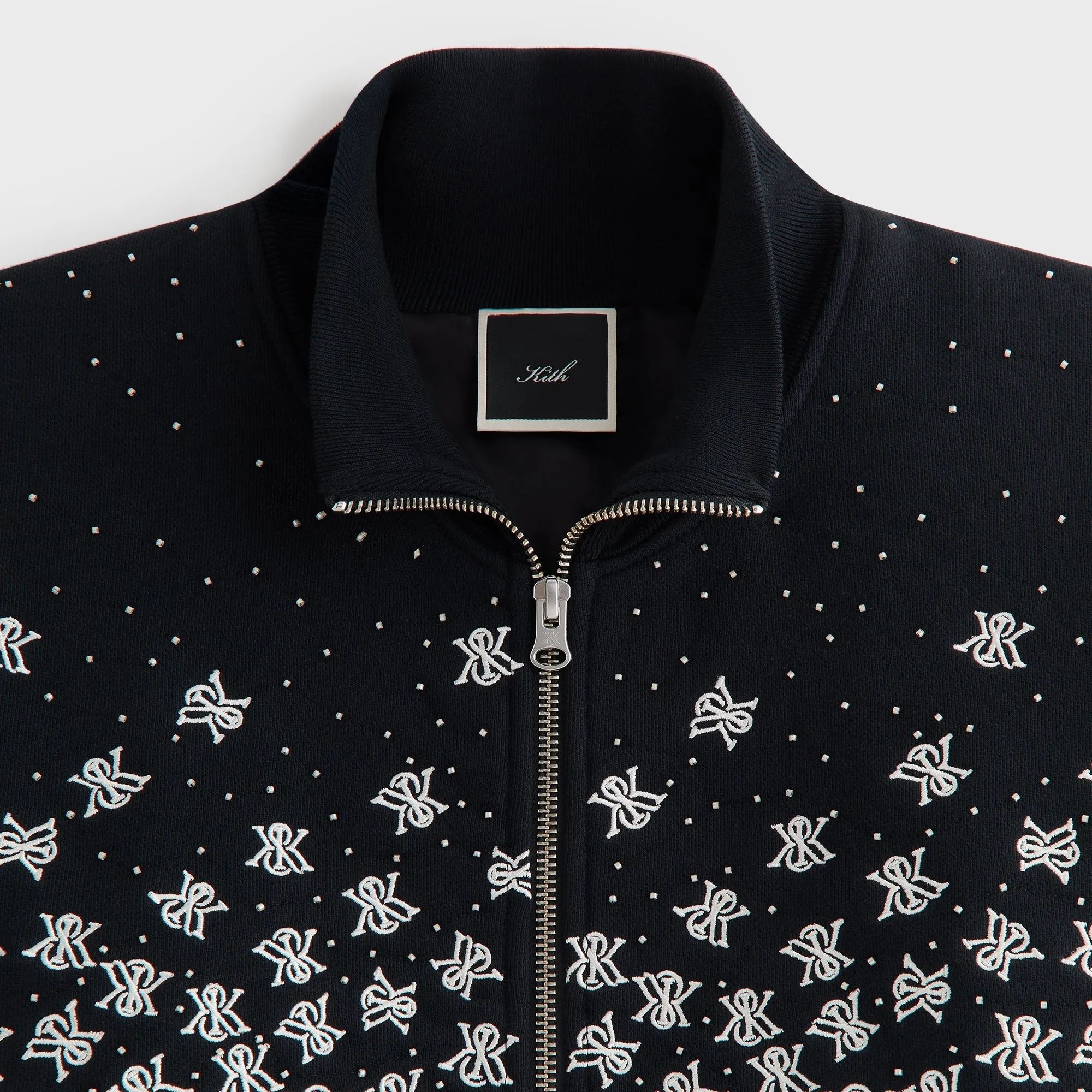 Kith Women Cropped Wyler Falling Crest Jacket - Black sold by Kith product image thumbnail 4