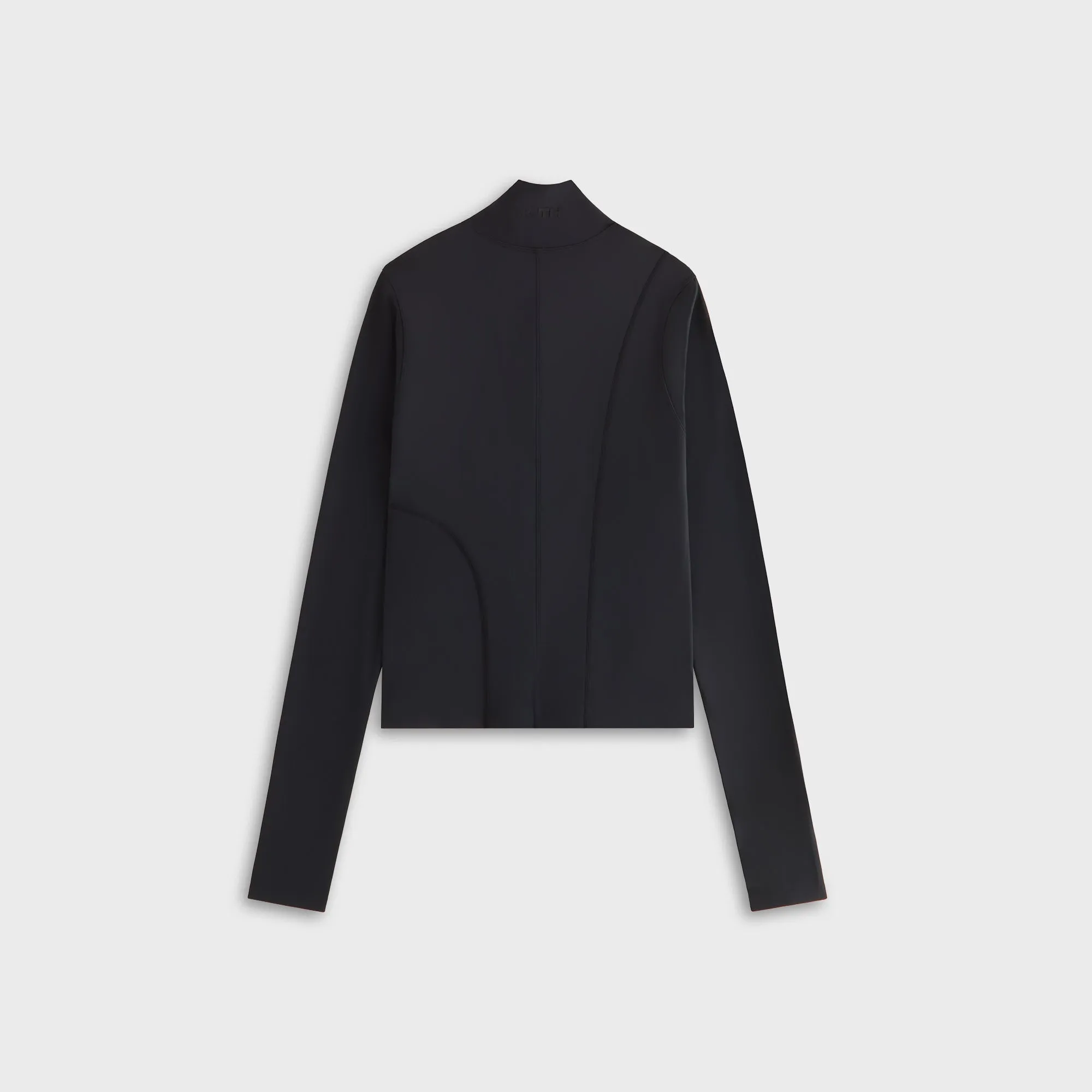 Kith Women Anika Asymmterical Zip Long Sleeve - Black sold by Kith product image thumbnail 3