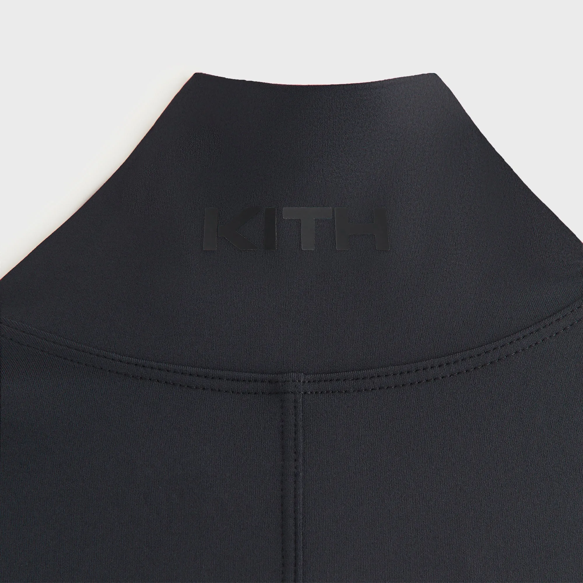 Kith Women Anika Asymmterical Zip Long Sleeve - Black sold by Kith product image thumbnail 5