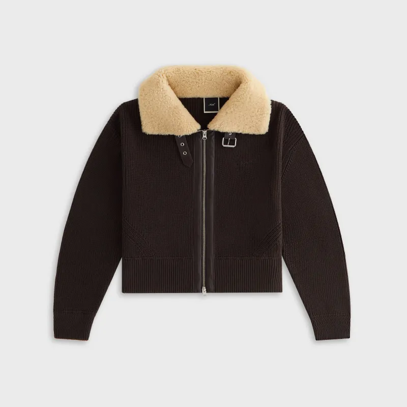 Kith Women Harten Aviator Sweater Jacket - Incognito sold by Kith