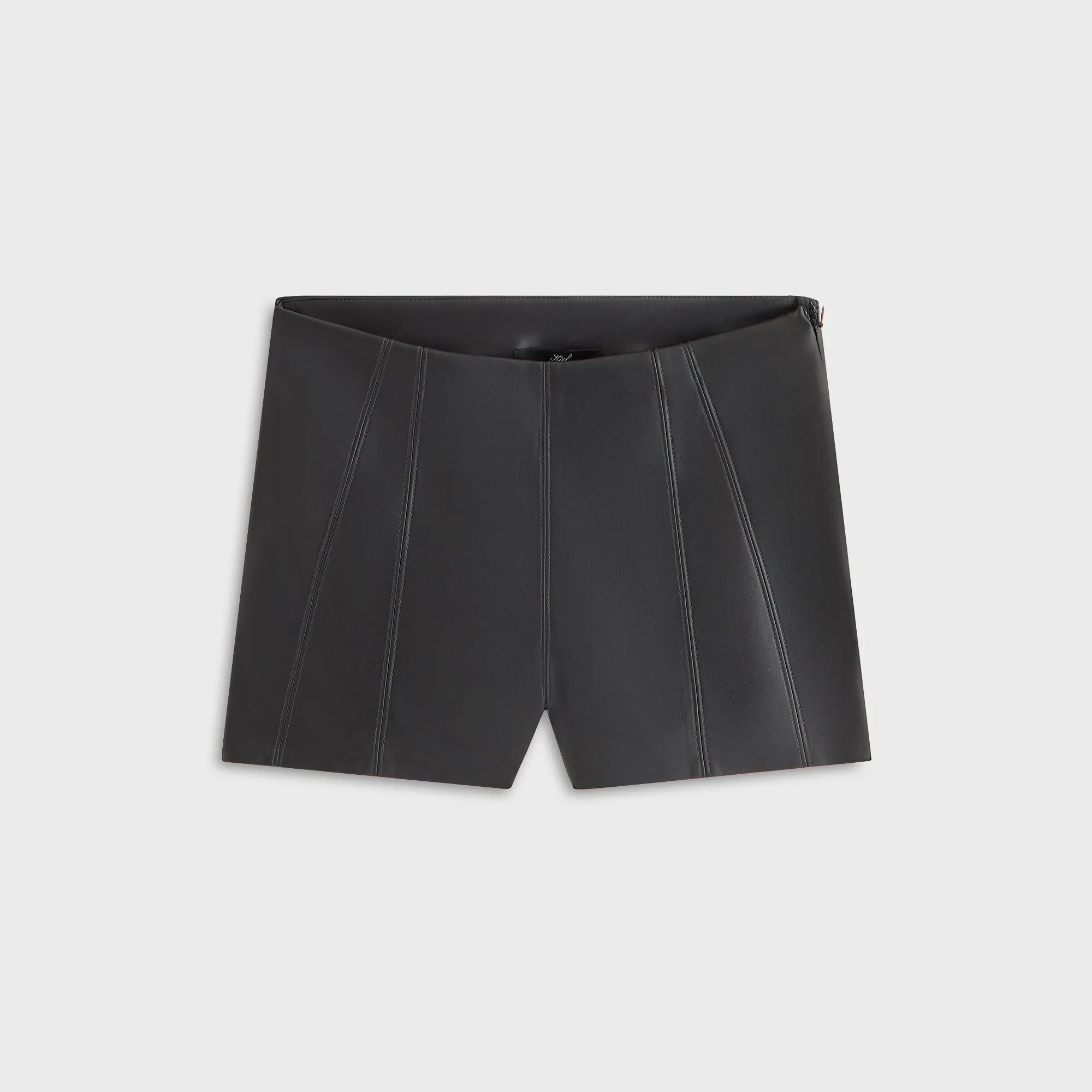 Kith Women Somi Faux Leather Hot Short - Black sold by Kith