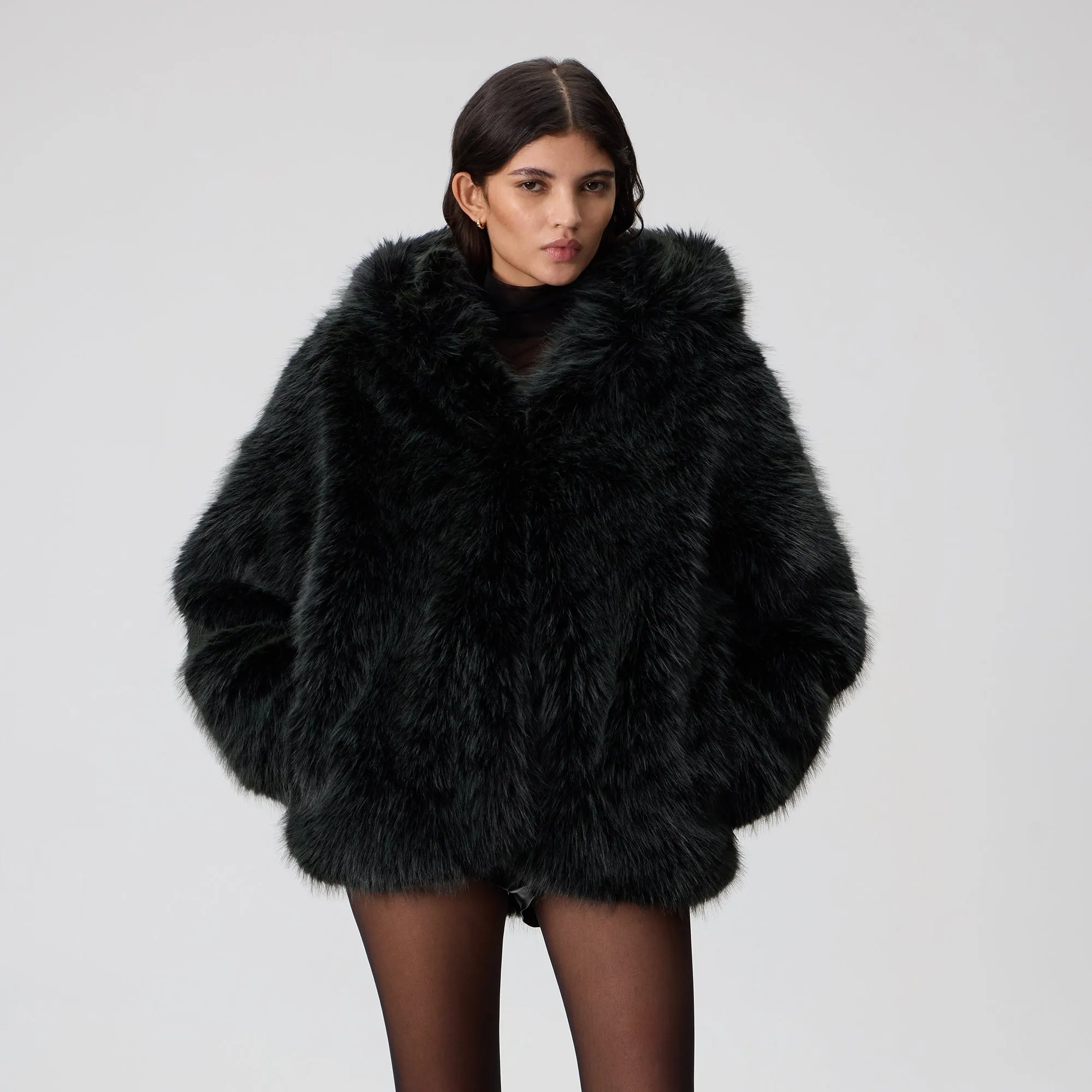 Kith Women Parisa Fur Hooded Robe - Machine sold by Kith product image thumbnail 3