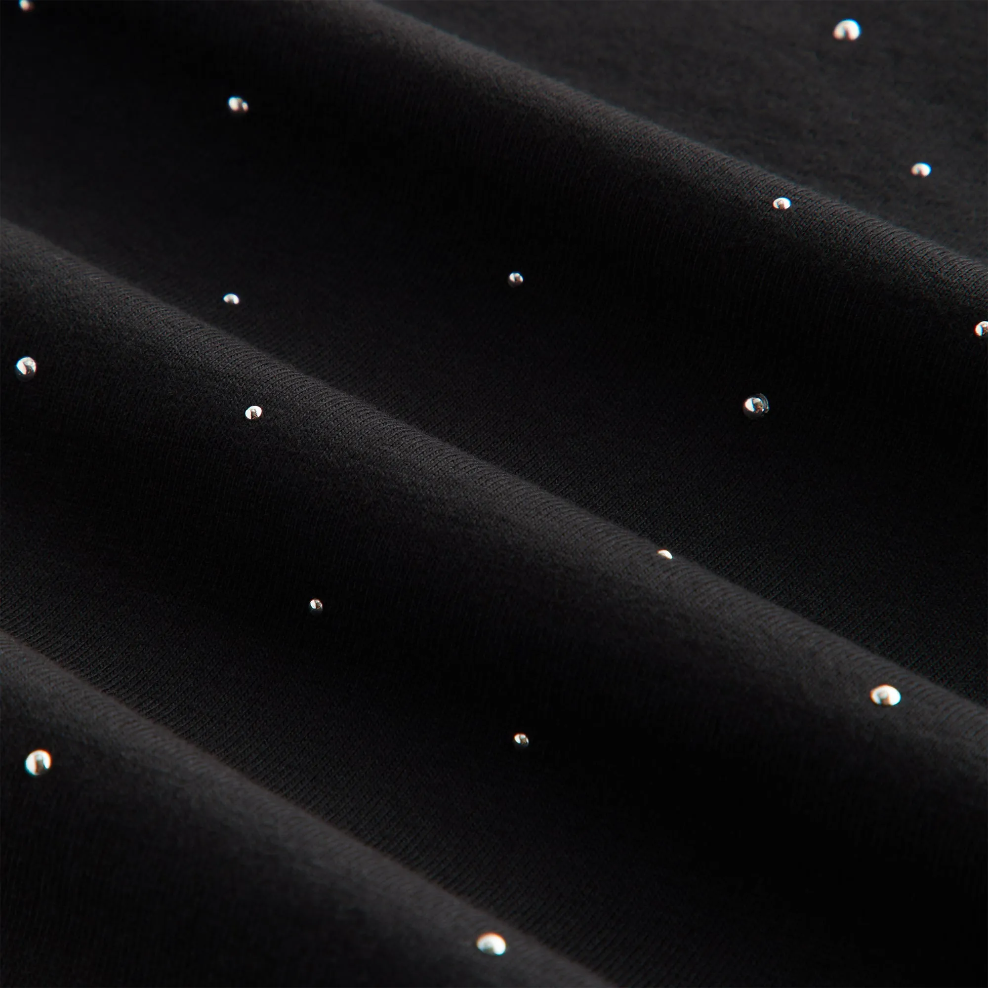 Kith Women Mulberry Vintage Studded Crest Tee - Black sold by Kith product image thumbnail 5