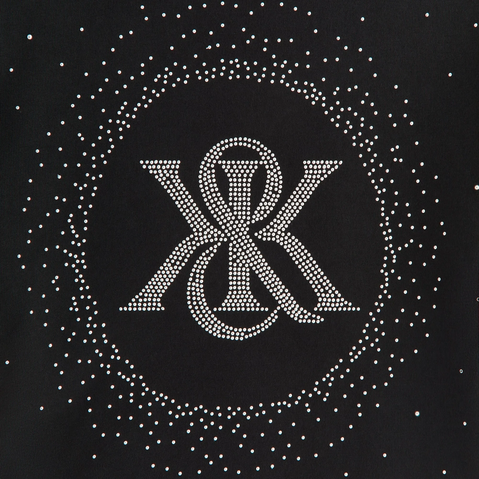 Kith Women Mulberry Vintage Studded Crest Tee - Black sold by Kith product image thumbnail 4