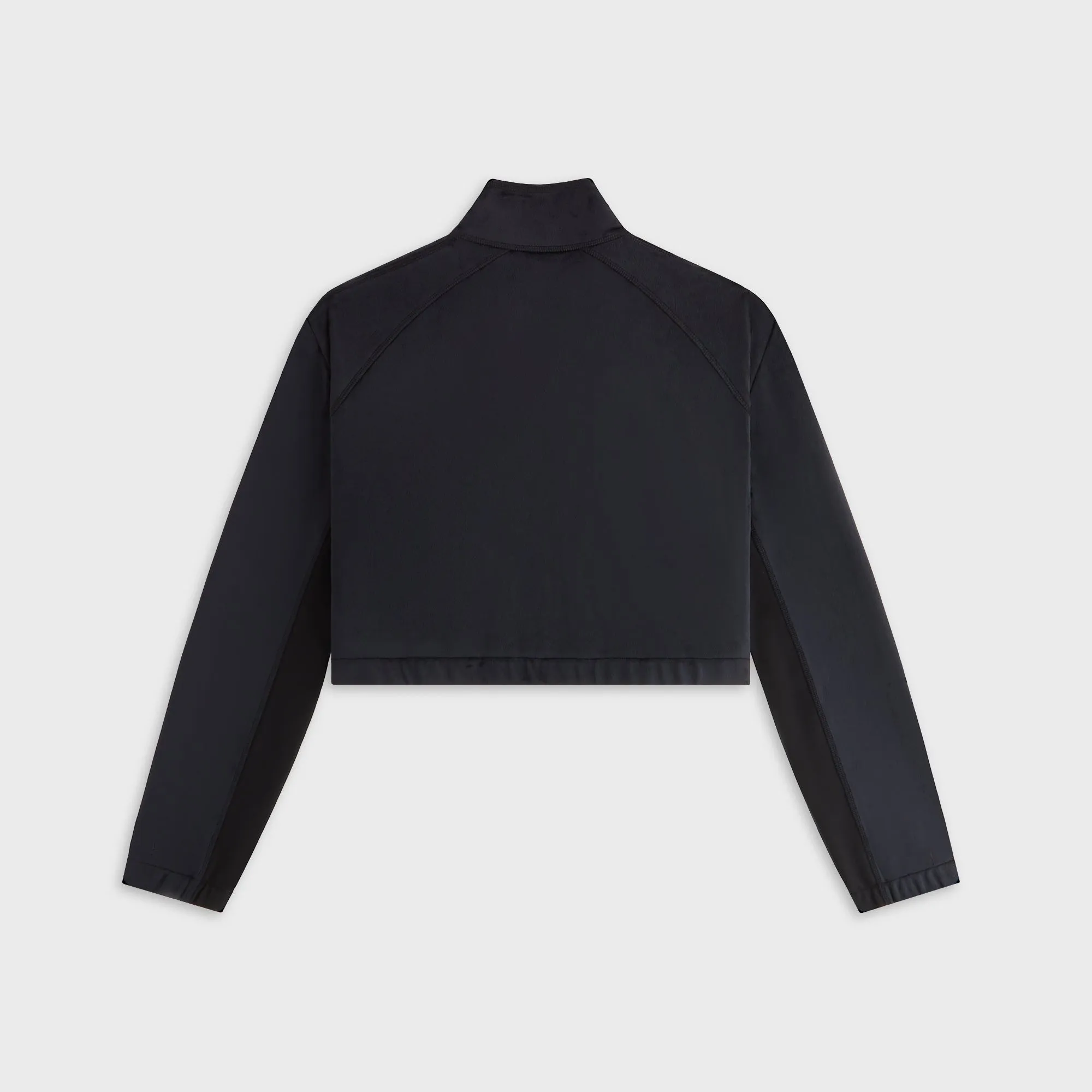 Kith Women Reiko Fleece Cropped Jacket - Black sold by Kith product image thumbnail 3