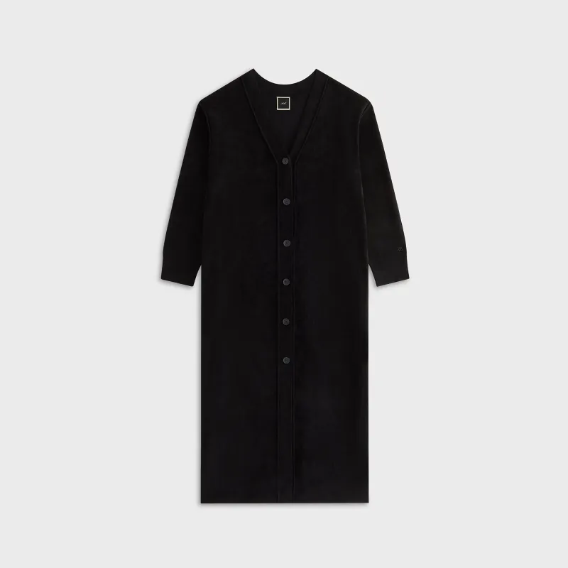 Kith Women Cosette Chenille Duster Cardigan - Black sold by Kith