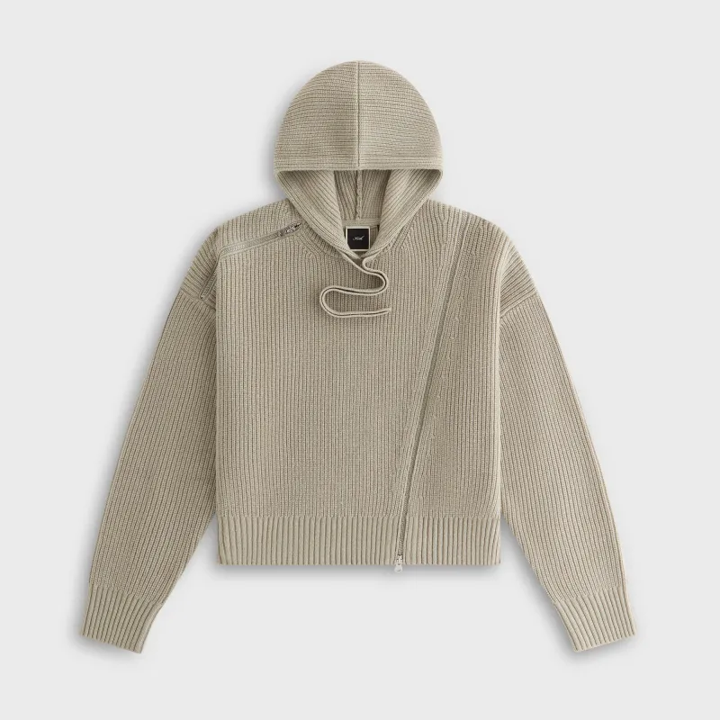 Kith Women Juni Zipper Sweater Hoodie - Pacify sold by Kith