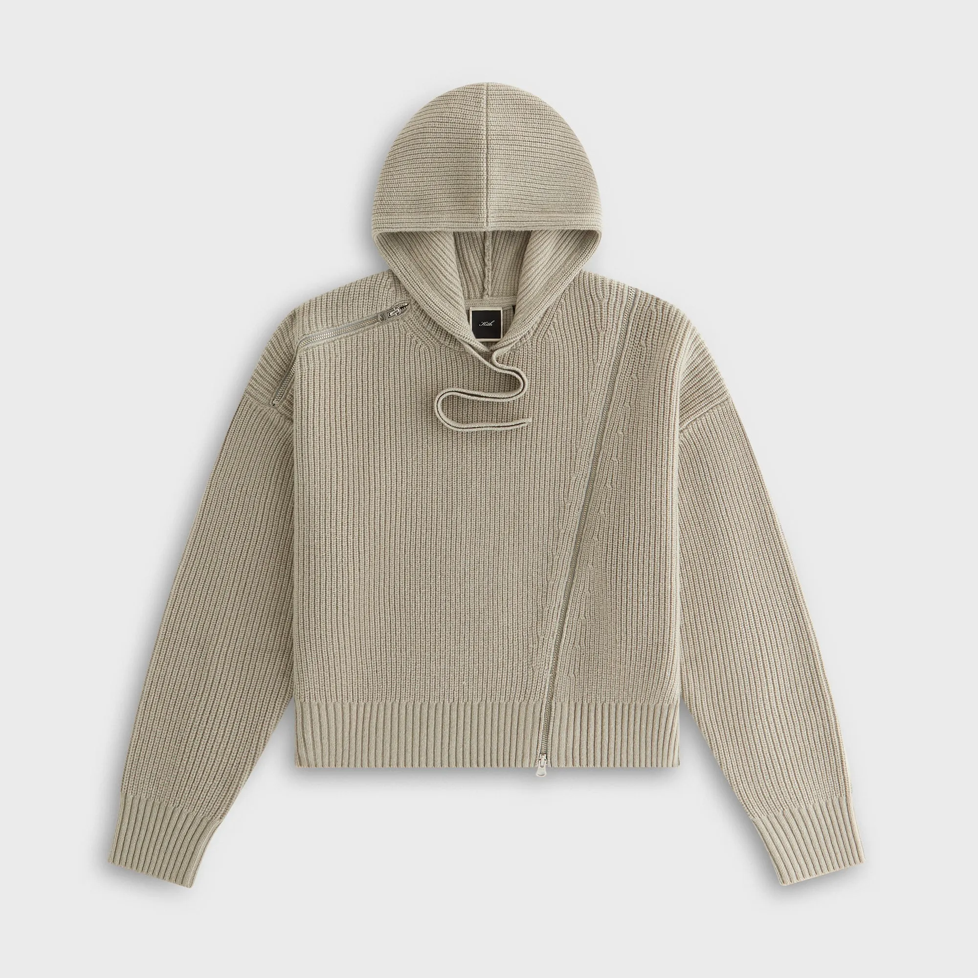 Kith Women Juni Zipper Sweater Hoodie - Pacify sold by Kith
