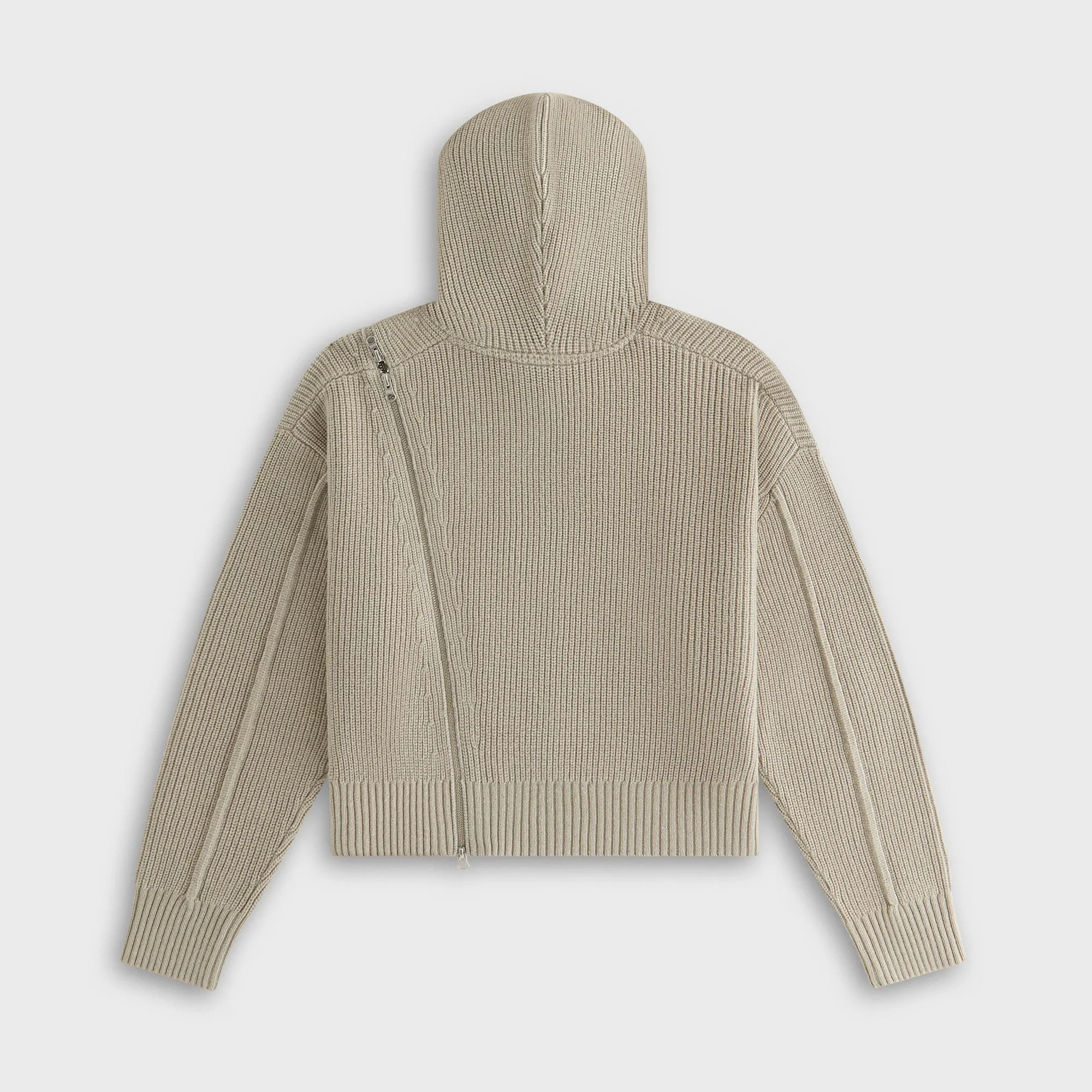 Kith Women Juni Zipper Sweater Hoodie - Pacify sold by Kith product image thumbnail 4