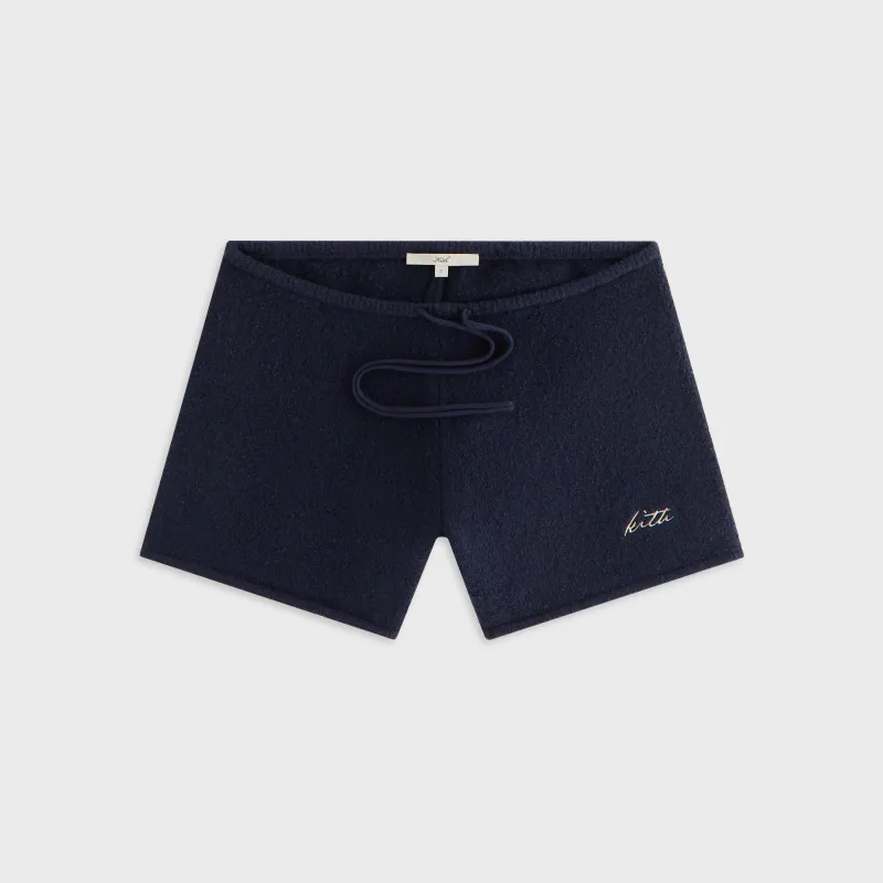 Kith Women Avyn Micro Sweater Short - Nocturnal sold by Kith