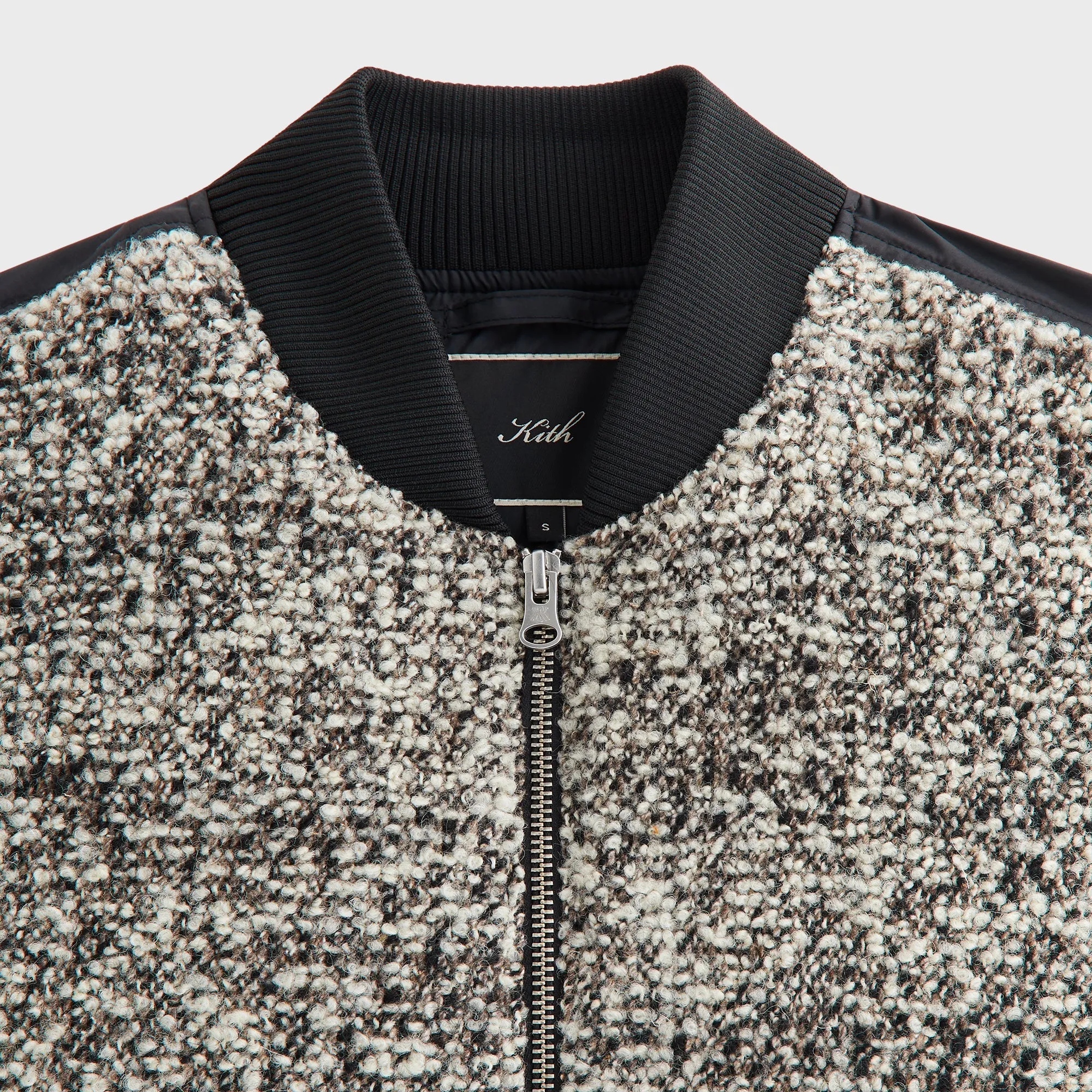 Kith Women Celia Boucle Bomber - Black sold by Kith product image thumbnail 4