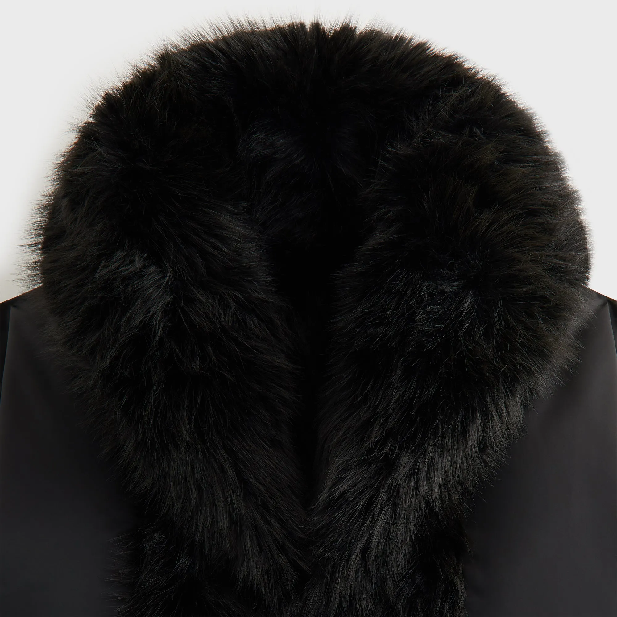 Kith Women Senna Faux Fur Reversible Bomber - Black sold by Kith product image thumbnail 5