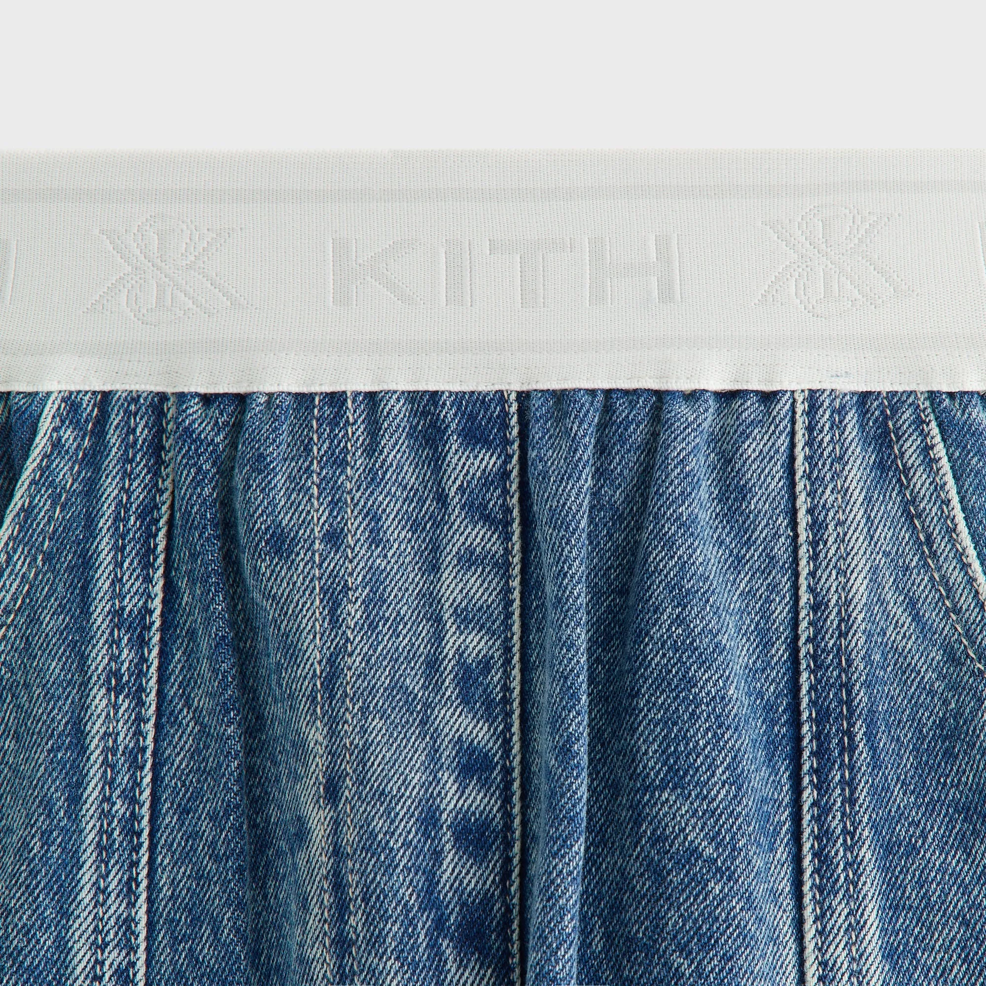 Kith Women Dana Logo Denim Pant - Luka Wash sold by Kith product image thumbnail 4