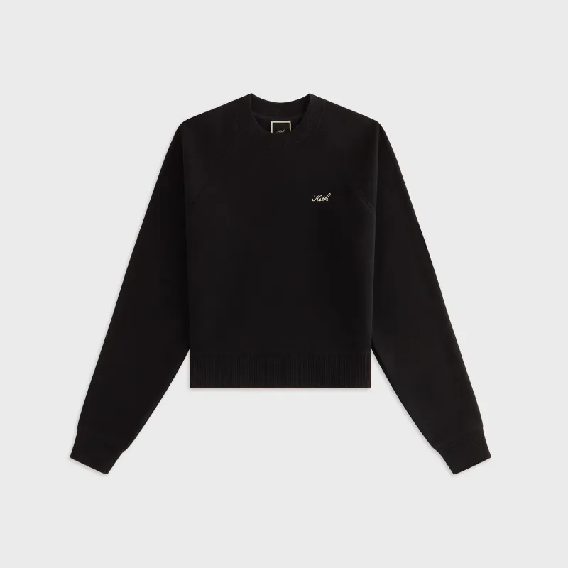 Kith Women Reese Crewneck - Black sold by Kith