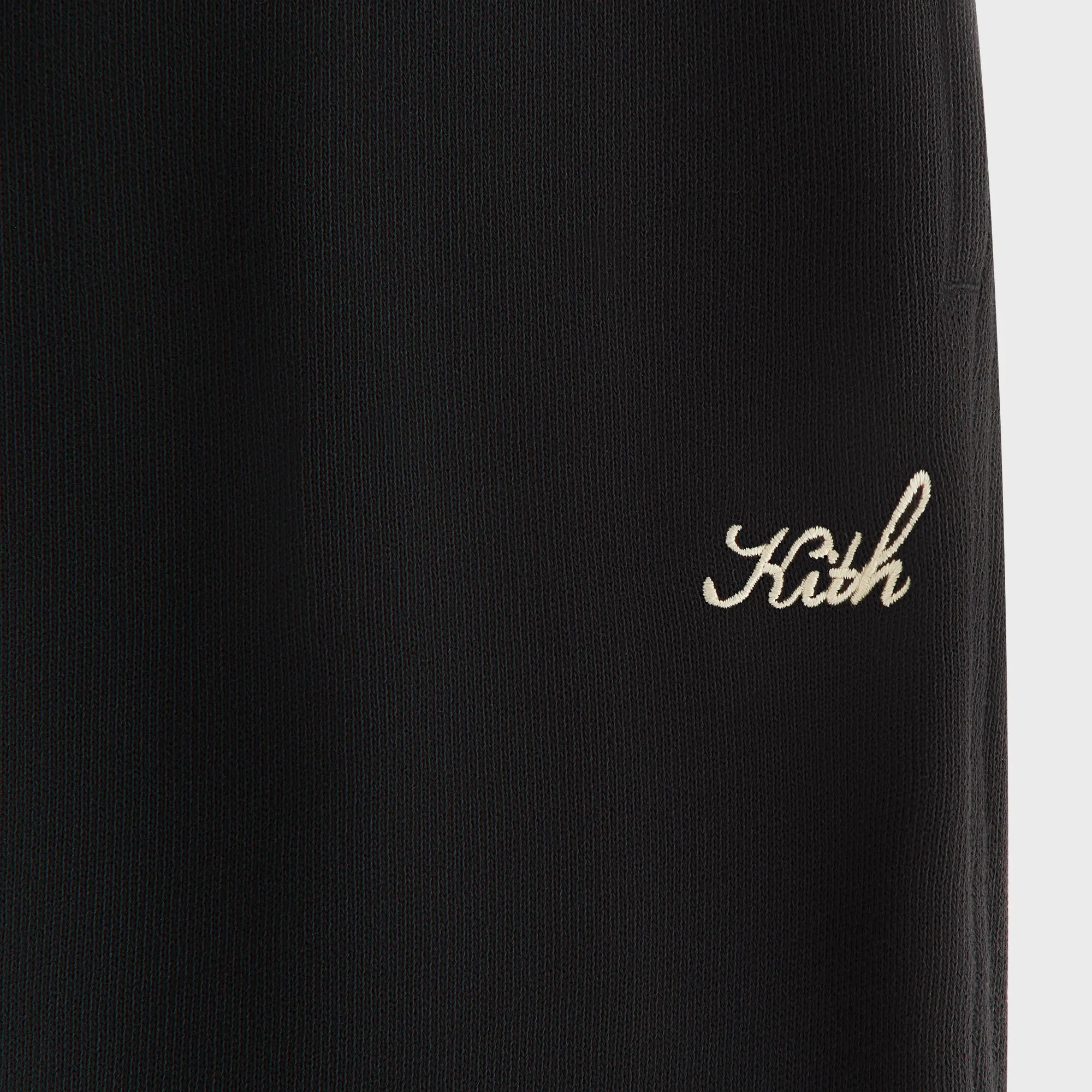 Kith Women Ava Loop Terry Sweatpant - Black sold by Kith product image thumbnail 4