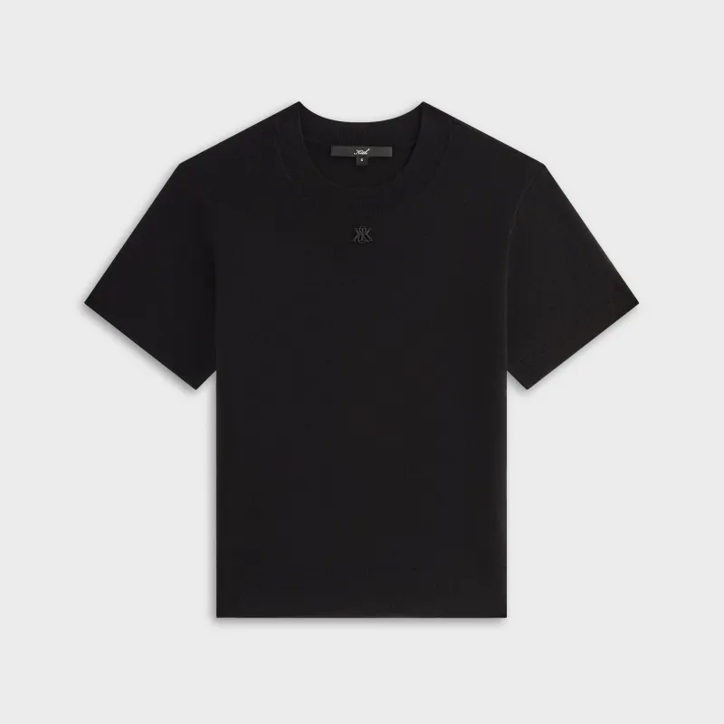 Kith Women Mulberry IV Sweater Tee - Black sold by Kith