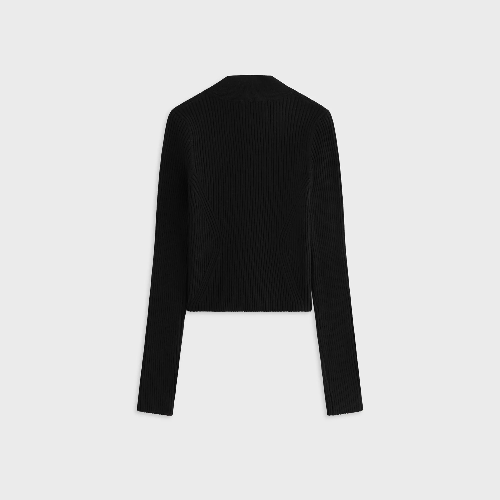 Kith Women Ina Sweater Track Zip - Black sold by Kith product image thumbnail 3
