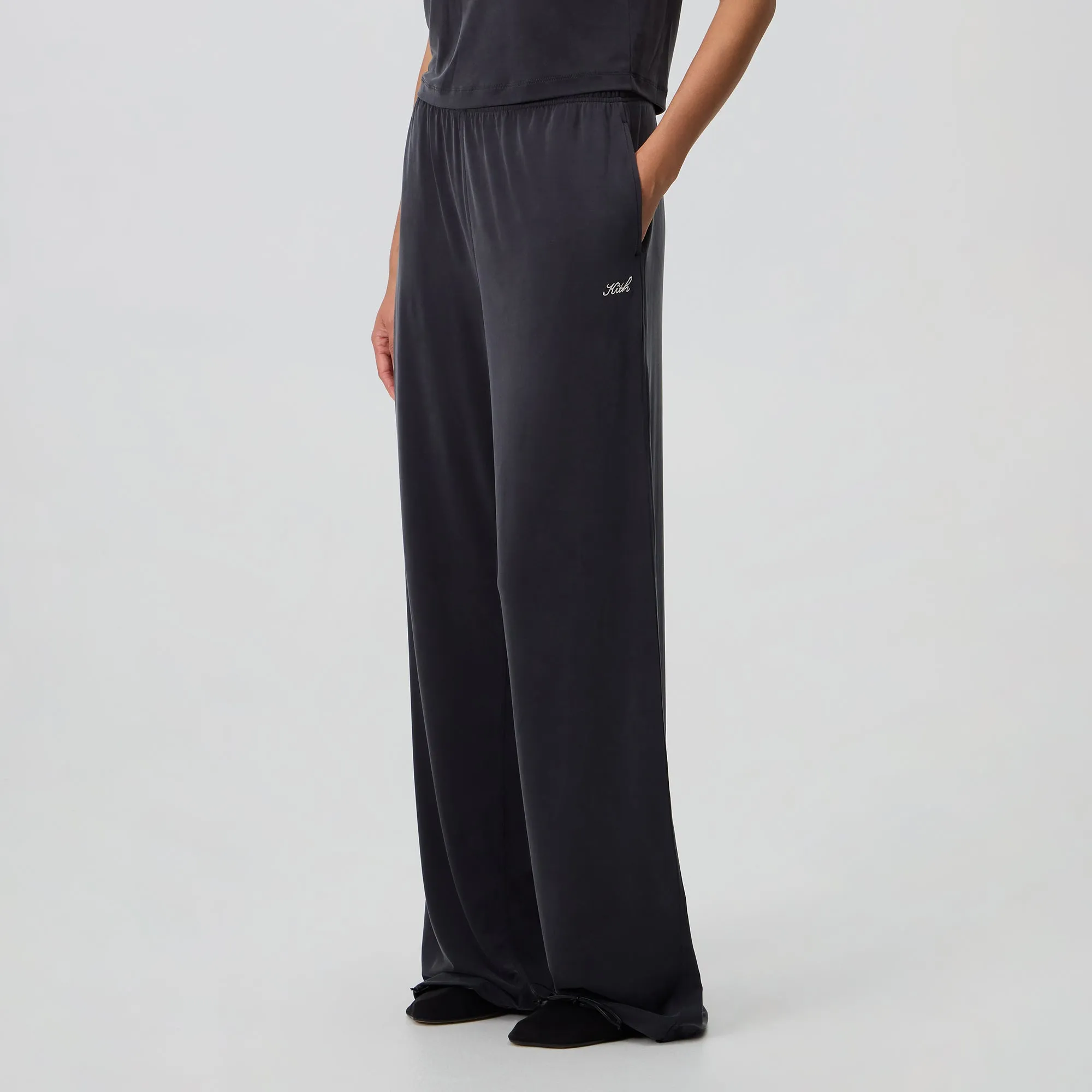 Kith Women Ava II Cupro Pant - Black sold by Kith product image thumbnail 2