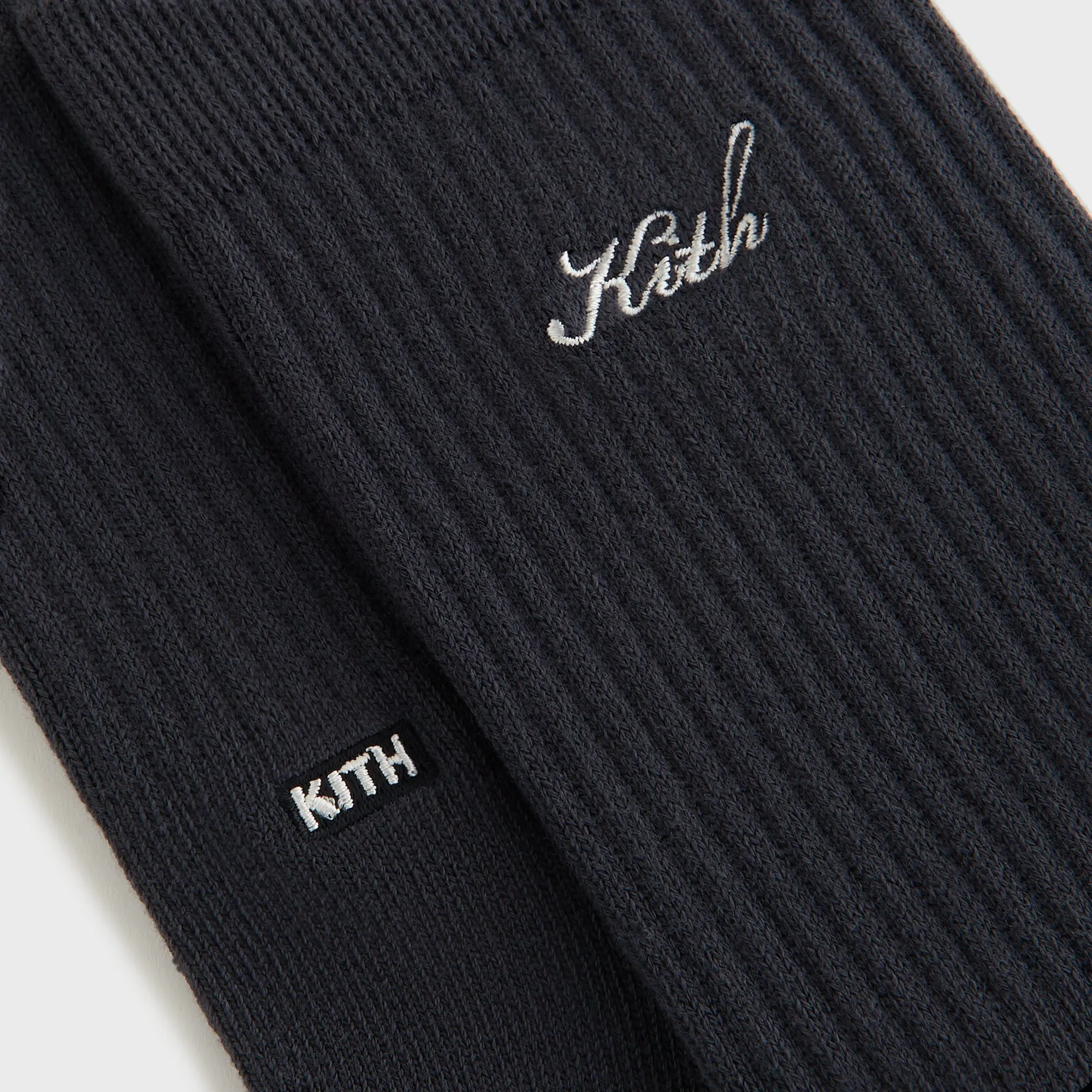 Kith Women Script Classic 3-Pack Crew Sock - Multi sold by Kith product image thumbnail 5