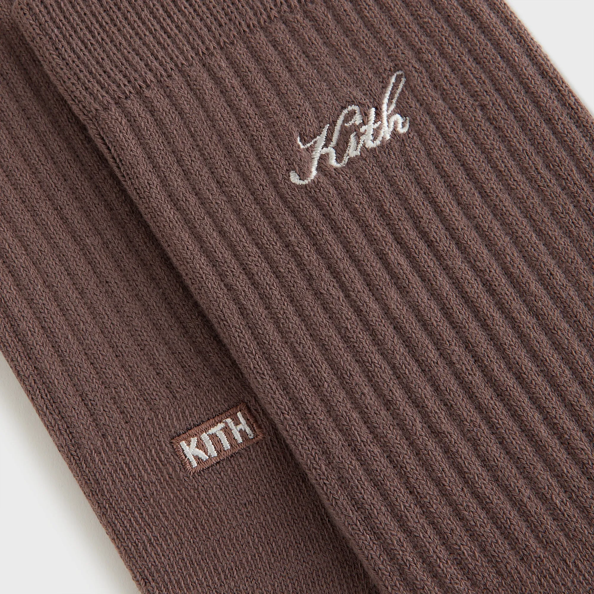 Kith Women Script Classic 3-Pack Crew Sock - Multi sold by Kith product image thumbnail 4
