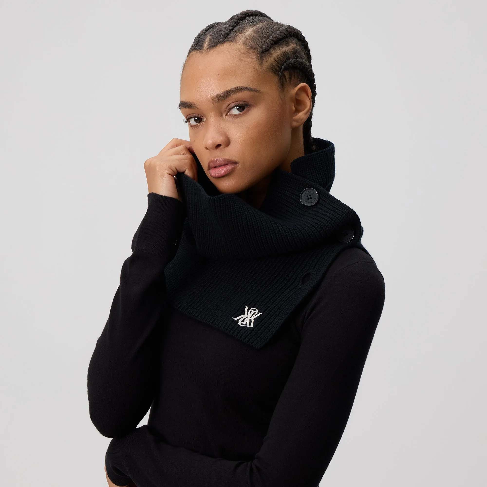 Kith Women Sweater Dickey - Black sold by Kith product image thumbnail 2