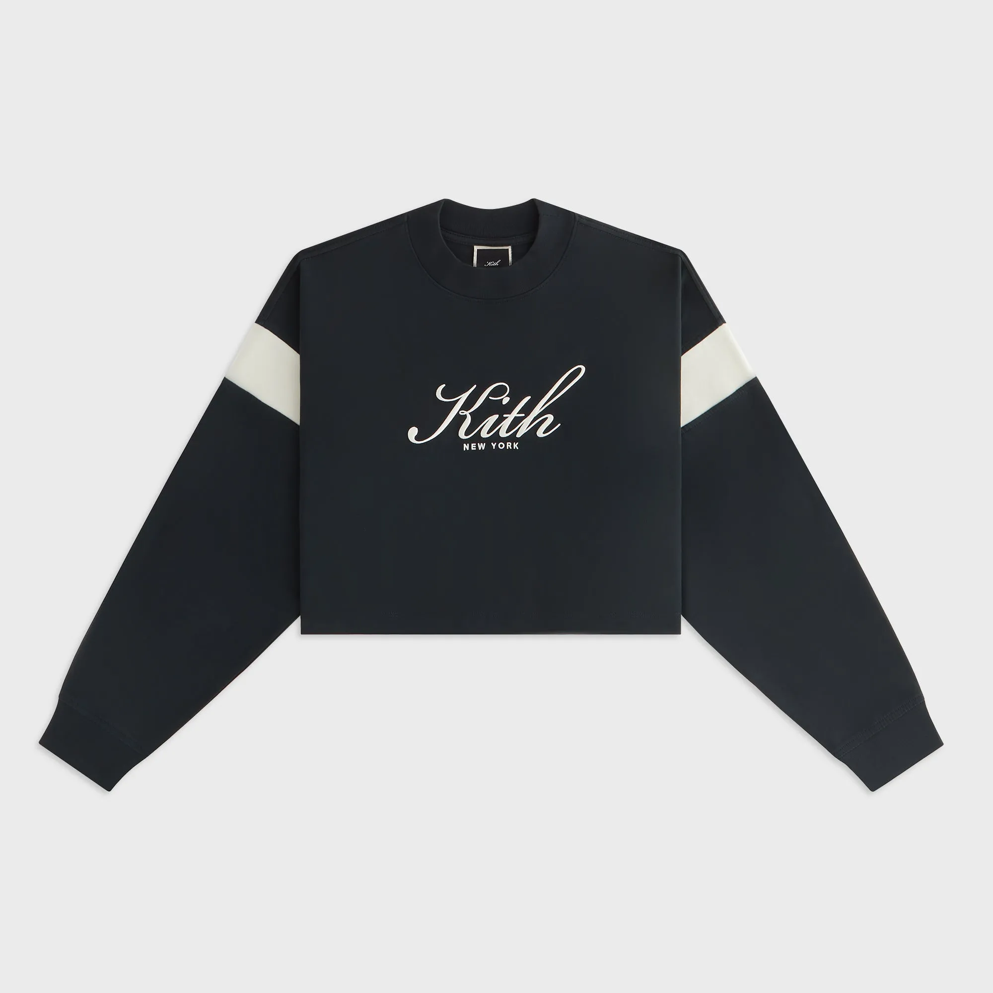 Kith Women Jasper Script Long Sleeve - Black sold by Kith