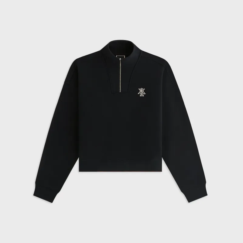 Kith Women Ryder II Quarter Zip - Black sold by Kith