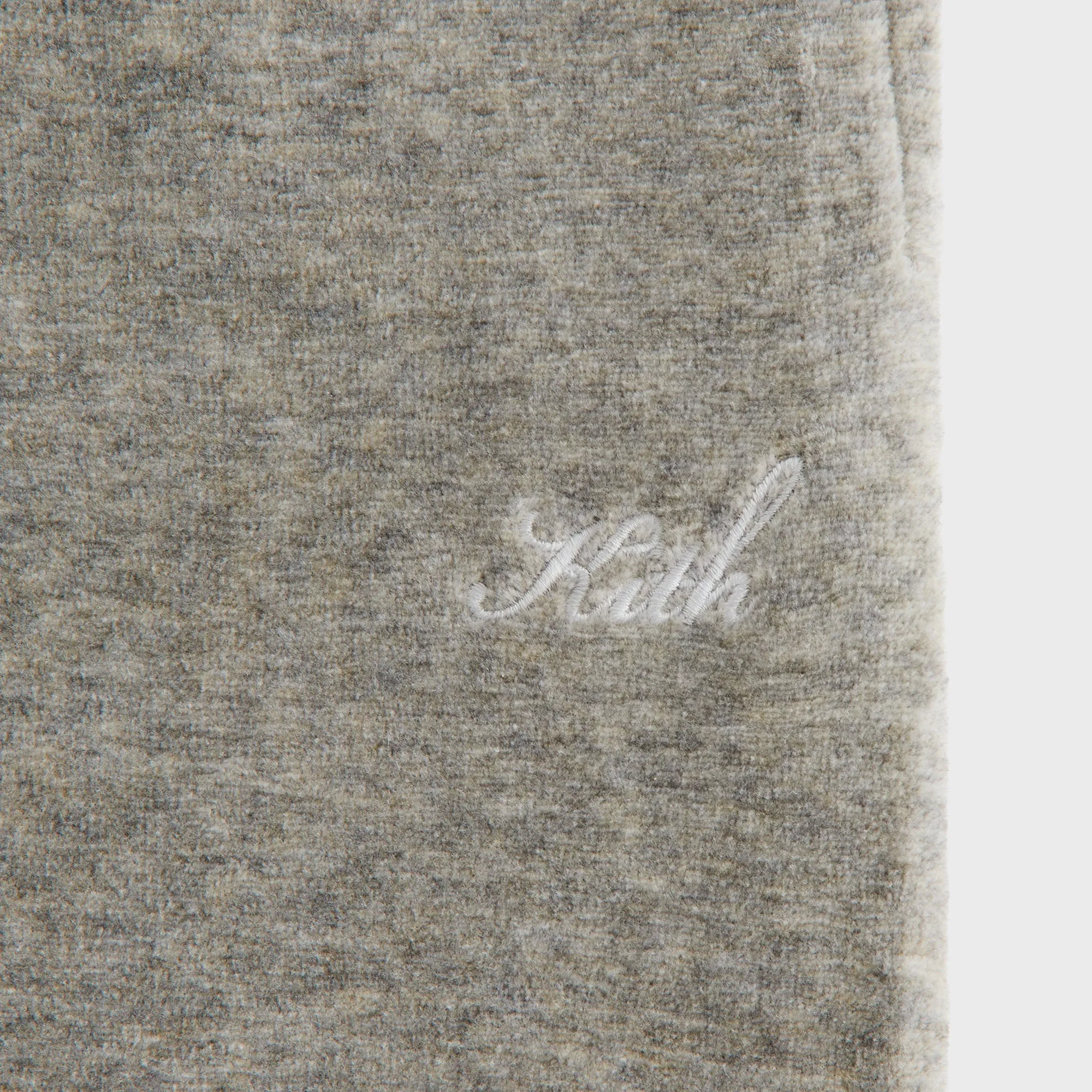 Kith Women Ava II Velour Pant - Light Heather Grey sold by Kith product image thumbnail 4