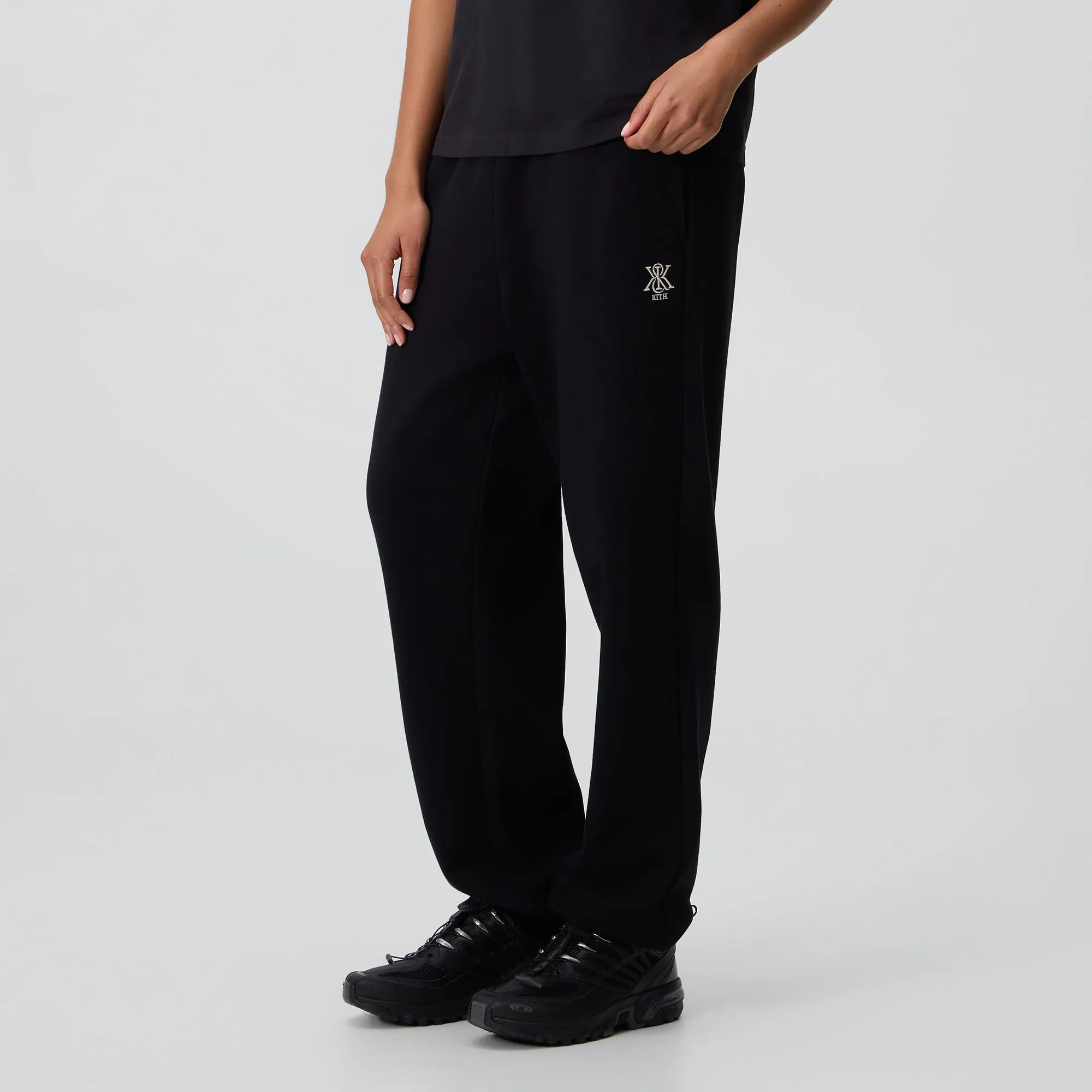 Kith Women Chelsea III Sweatpants - Black sold by Kith product image thumbnail 2