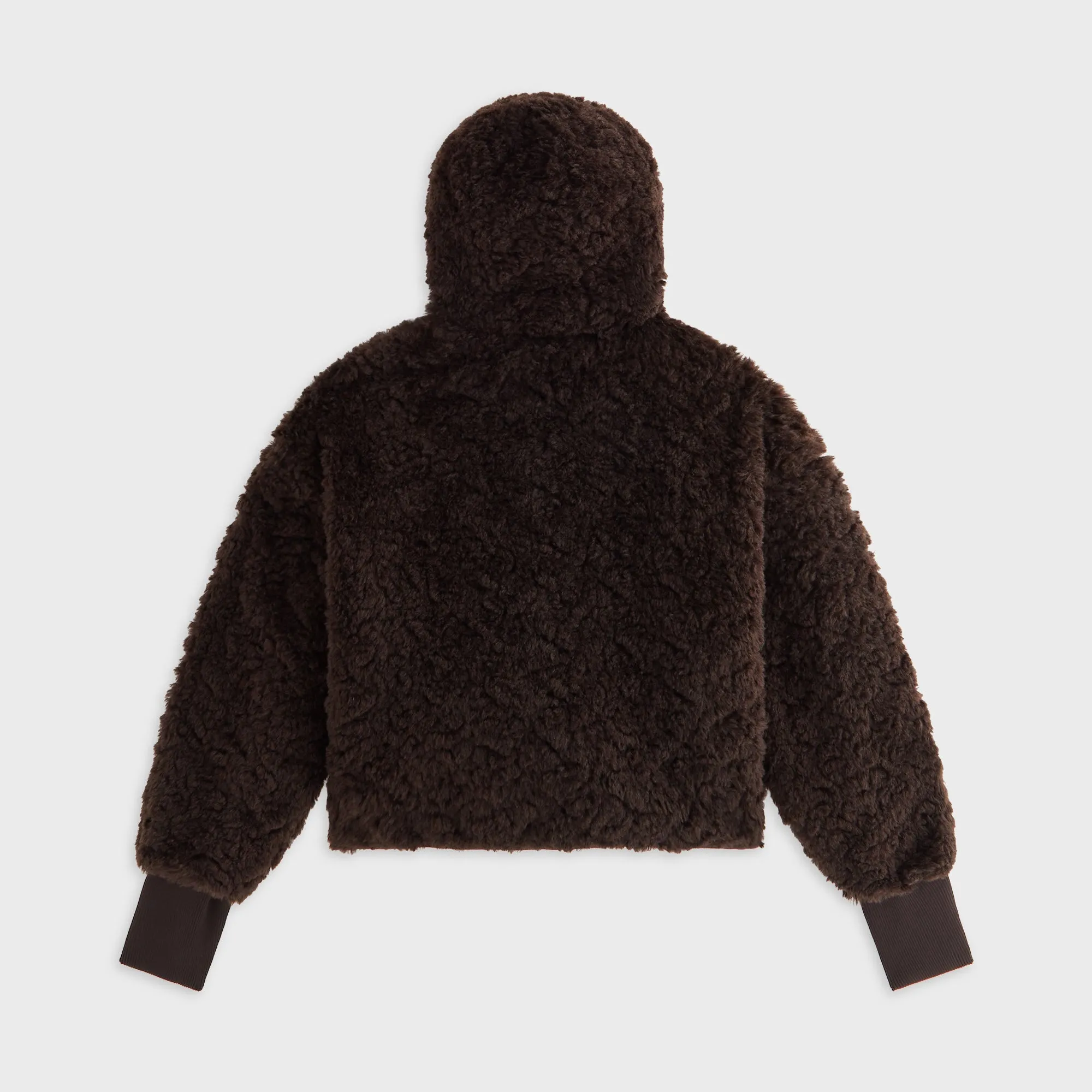 Kith Women Saide Sherpa Hooded Jacket - Incognito sold by Kith product image thumbnail 3