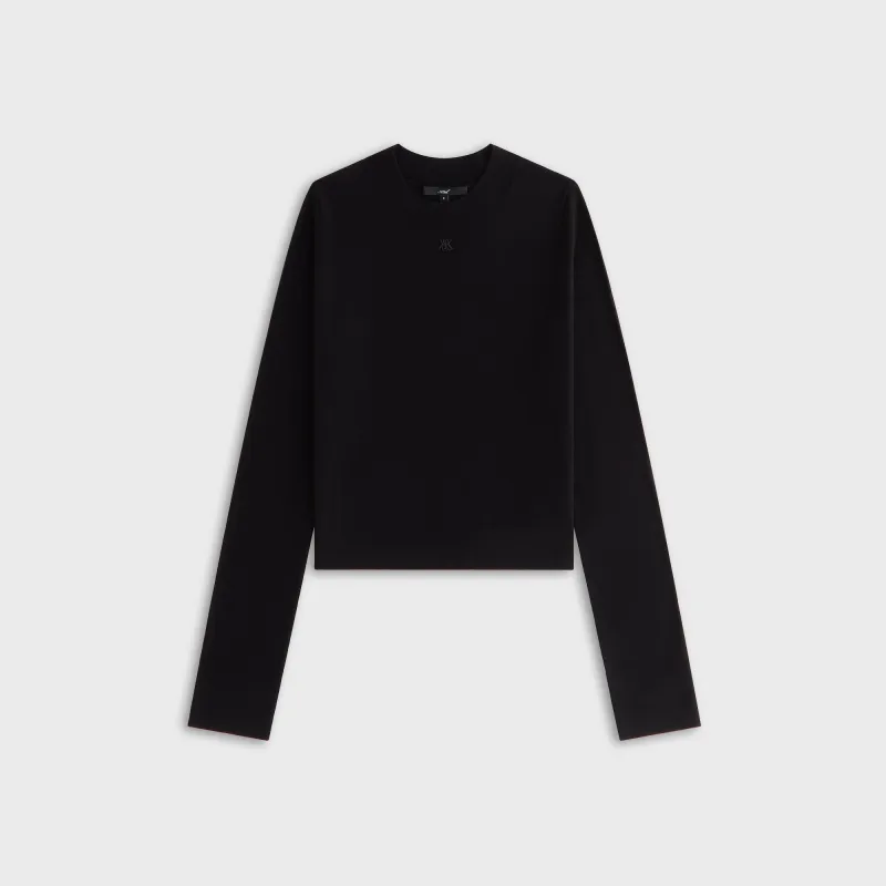 Kith Women Mulberry IV Sweater Long Sleeve - Black sold by Kith