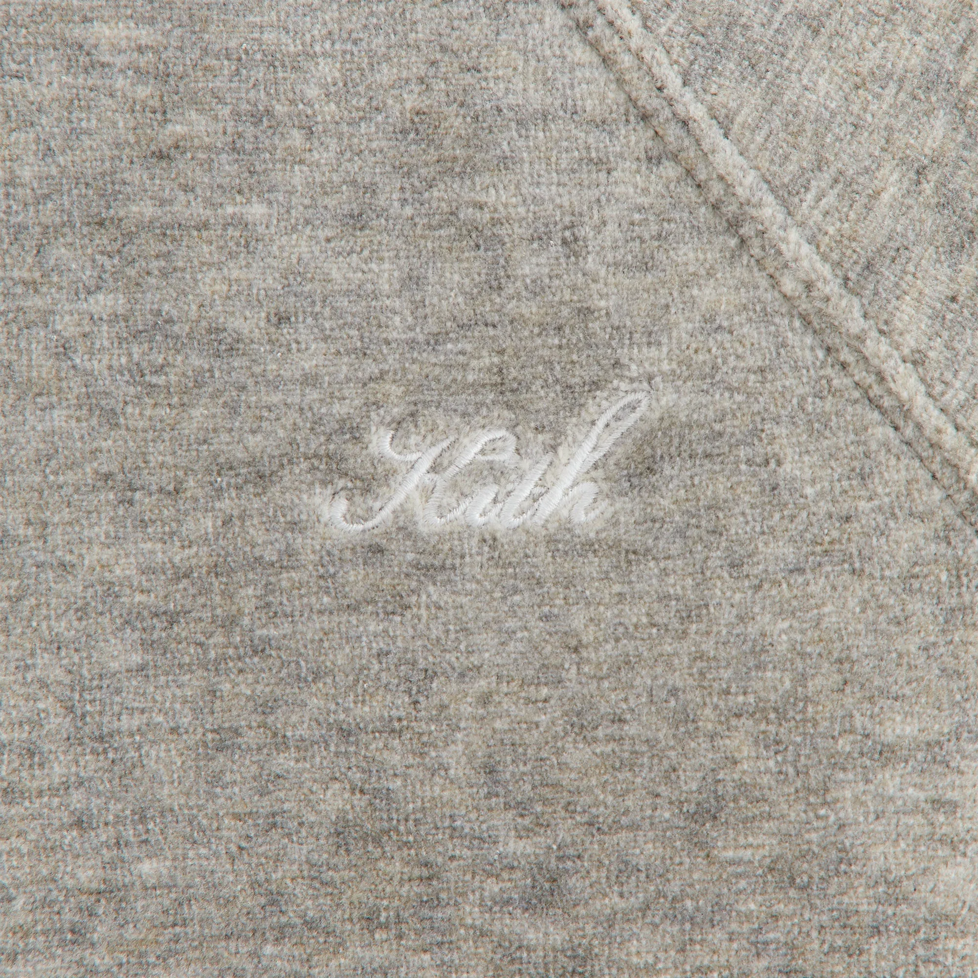 Kith Women Tatum Velour Hoodie - Light Heather Grey sold by Kith product image thumbnail 4