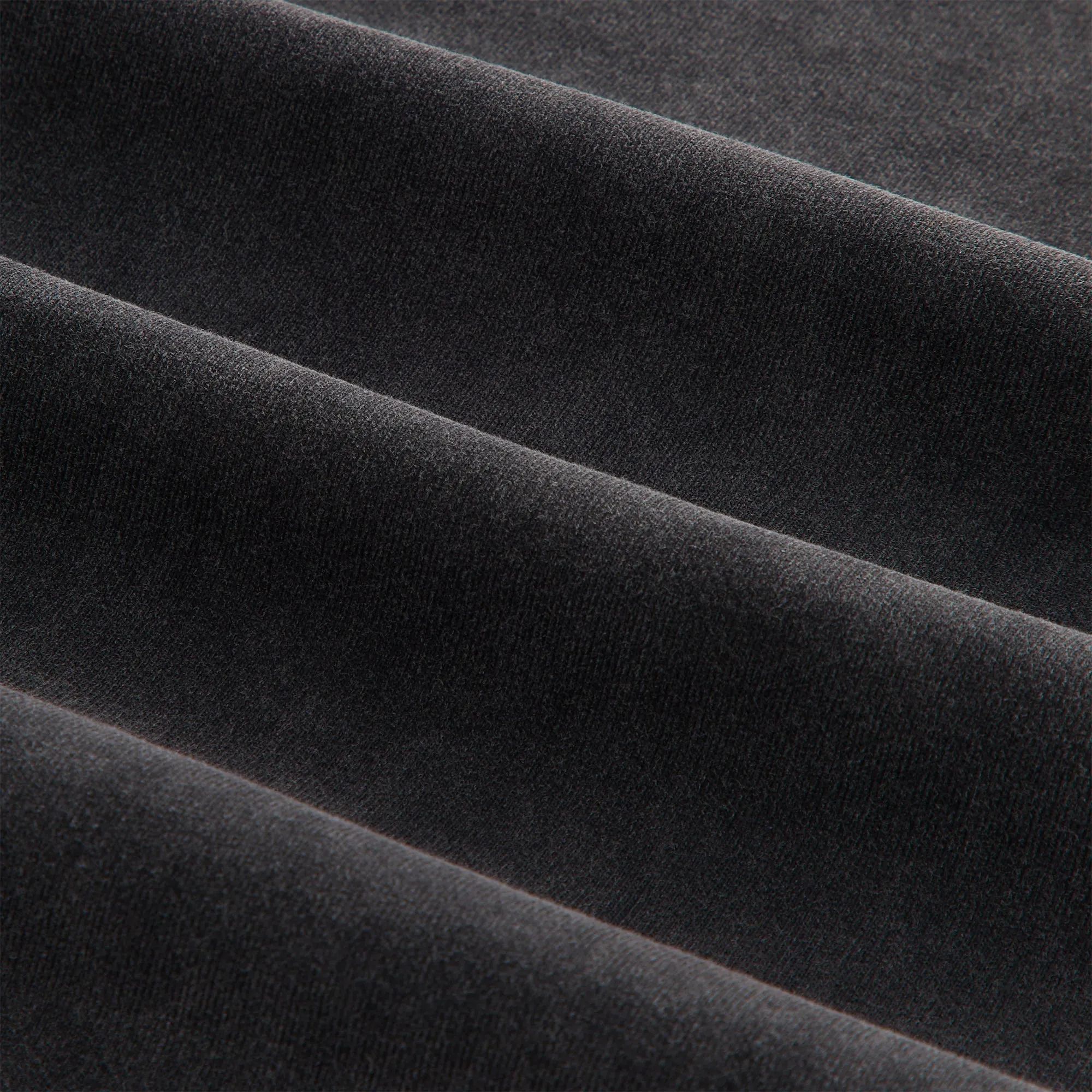 Kith Women Oversized Jay Sueded Long Sleeve - Black sold by Kith product image thumbnail 5