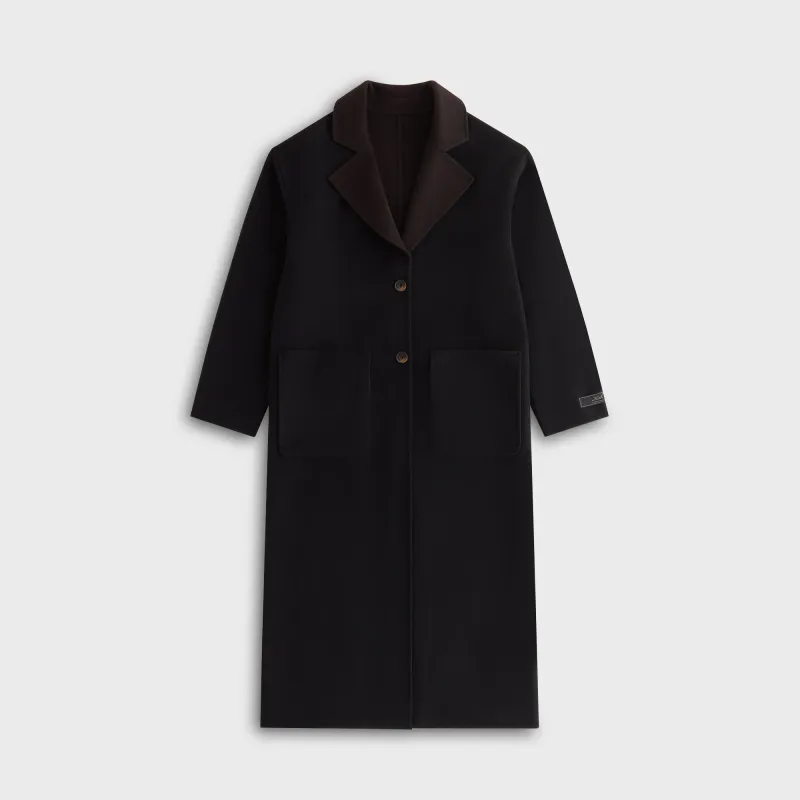 Kith Women Rory II Reversible Coat - Black sold by Kith