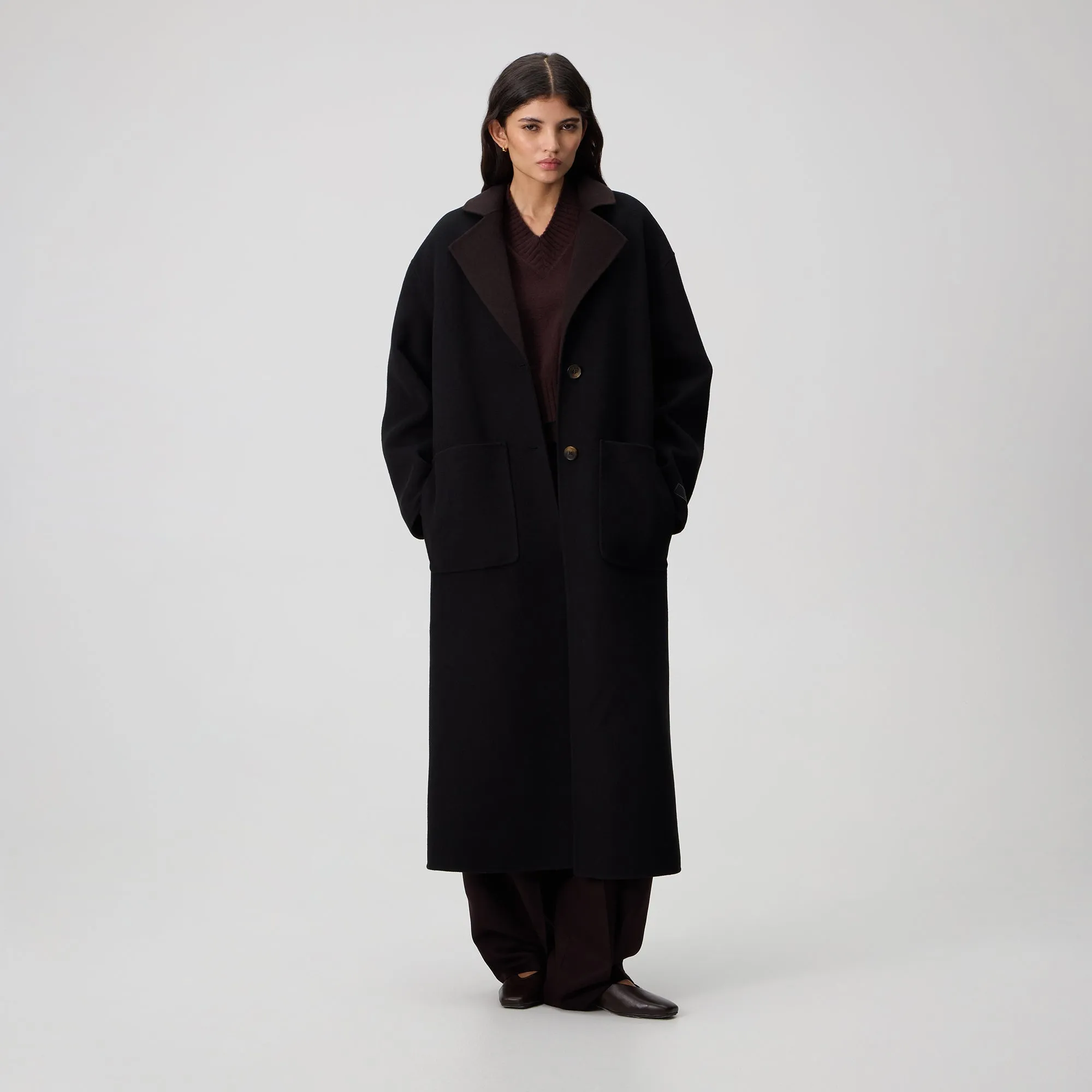 Kith Women Rory II Reversible Coat - Black sold by Kith product image thumbnail 2