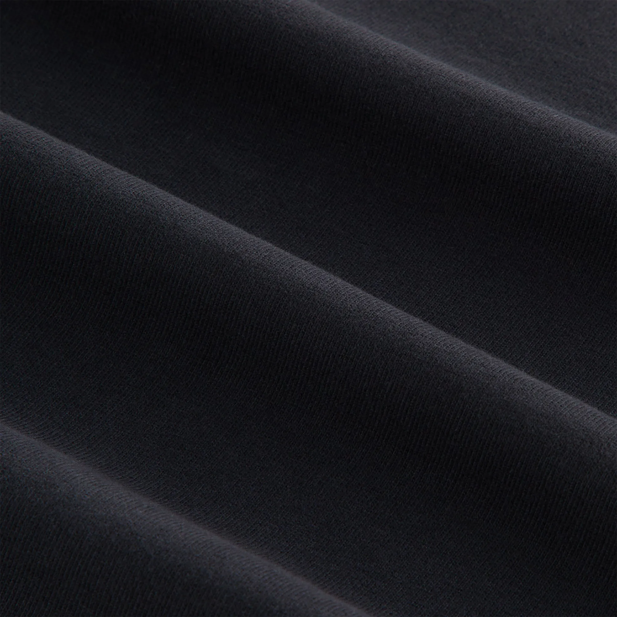 Kith Women Davin Cropped Fleece Track Zip - Black sold by Kith product image thumbnail 5