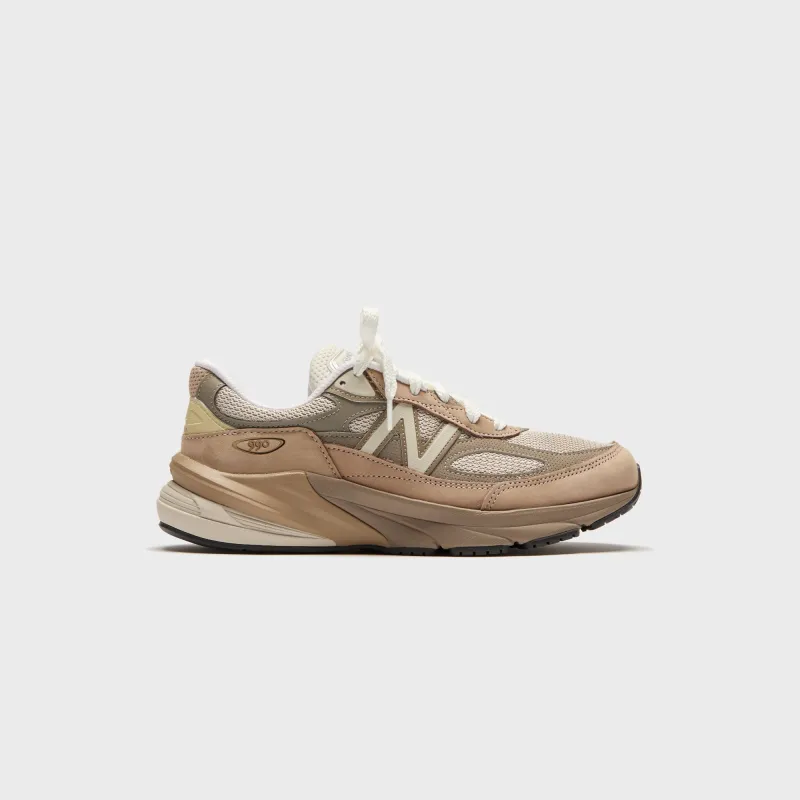 New Balance Made in USA 990v6 - Driftwood / Timberwolf sold by Kith