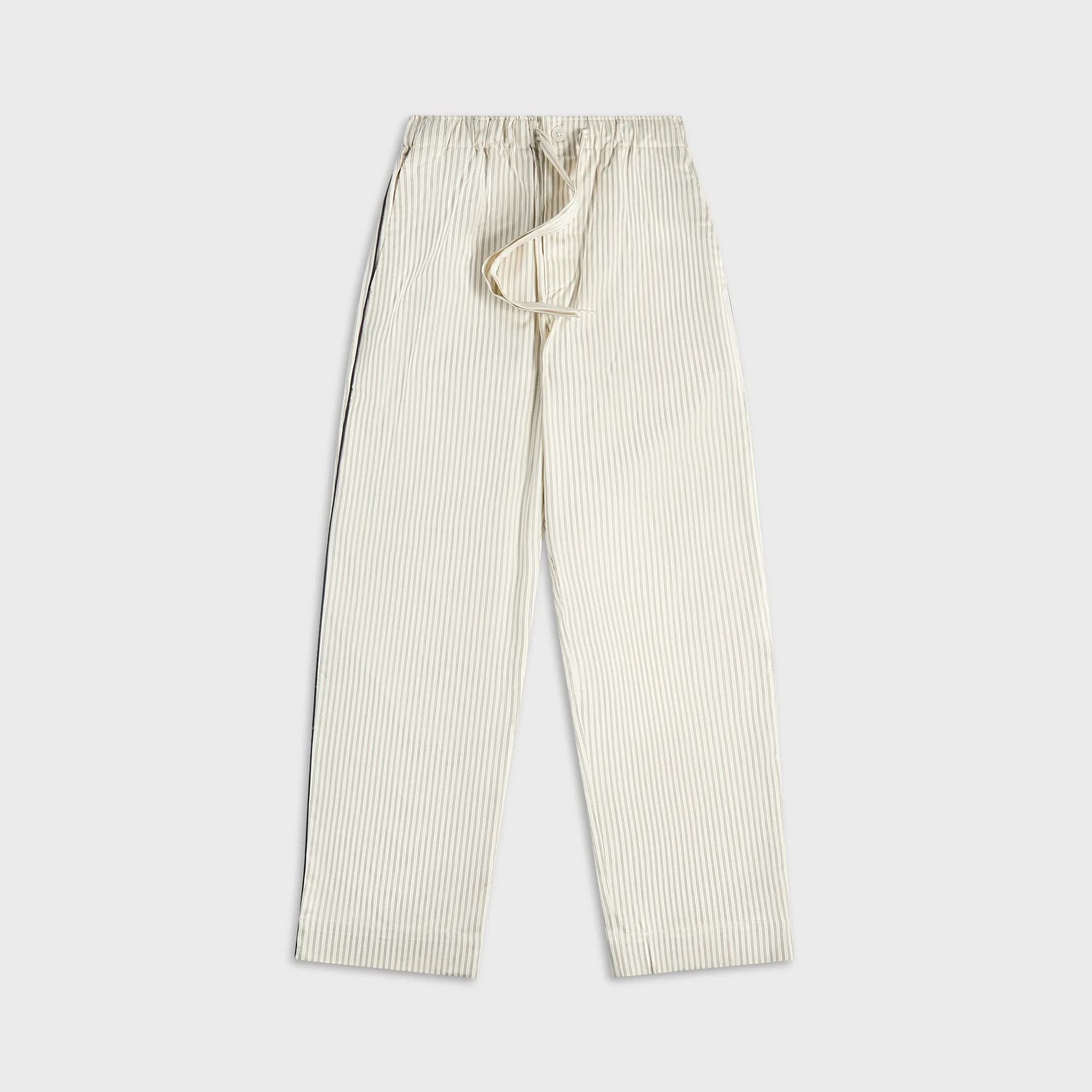 Tekla Sateen Pyjama Pant - Brown Pin Stripes sold by Kith