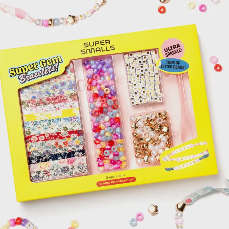 Super Smalls Super Gems Fabric Bracelet Kit sold by Kith