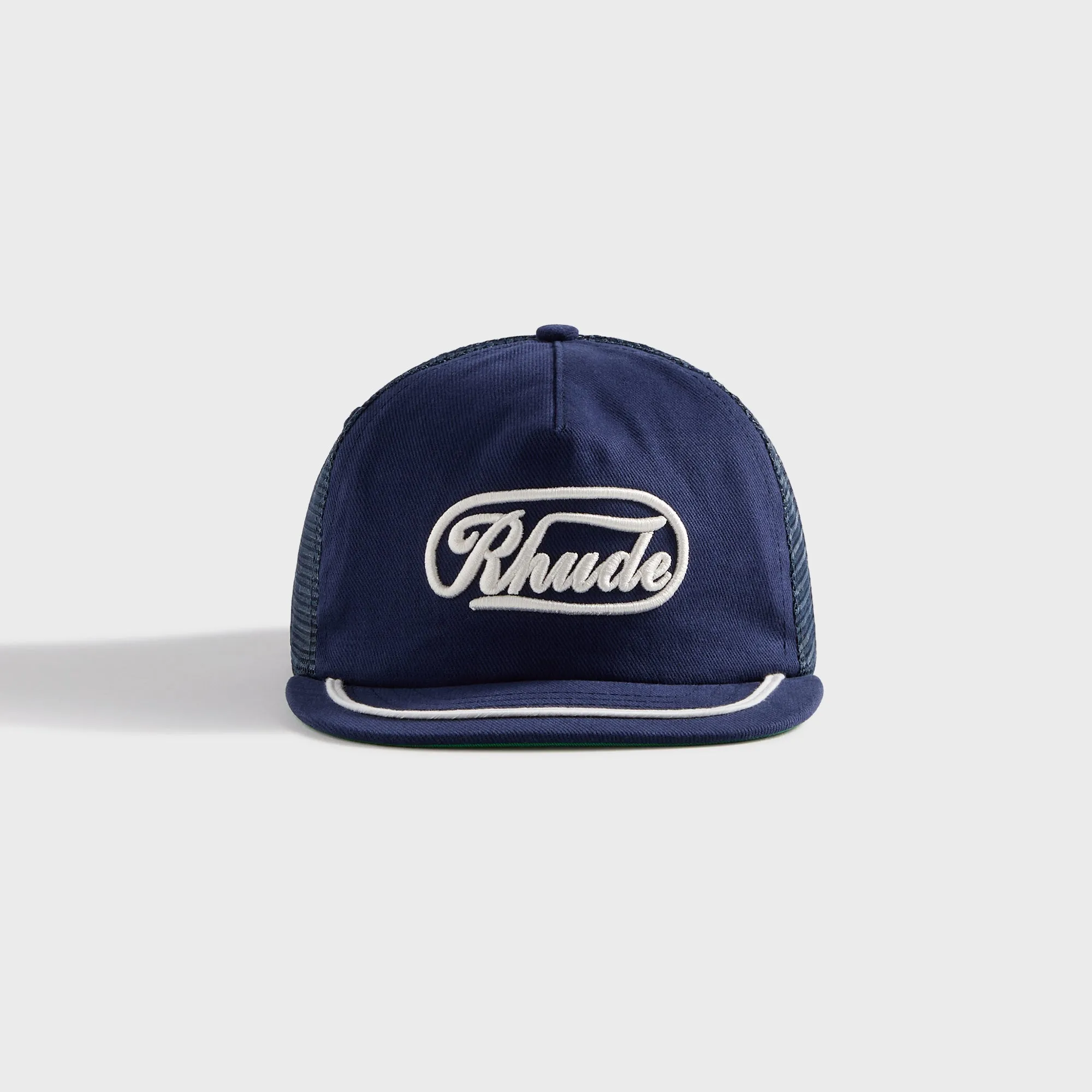 Rhude Patch Trucker Cap - Navy / White sold by Kith