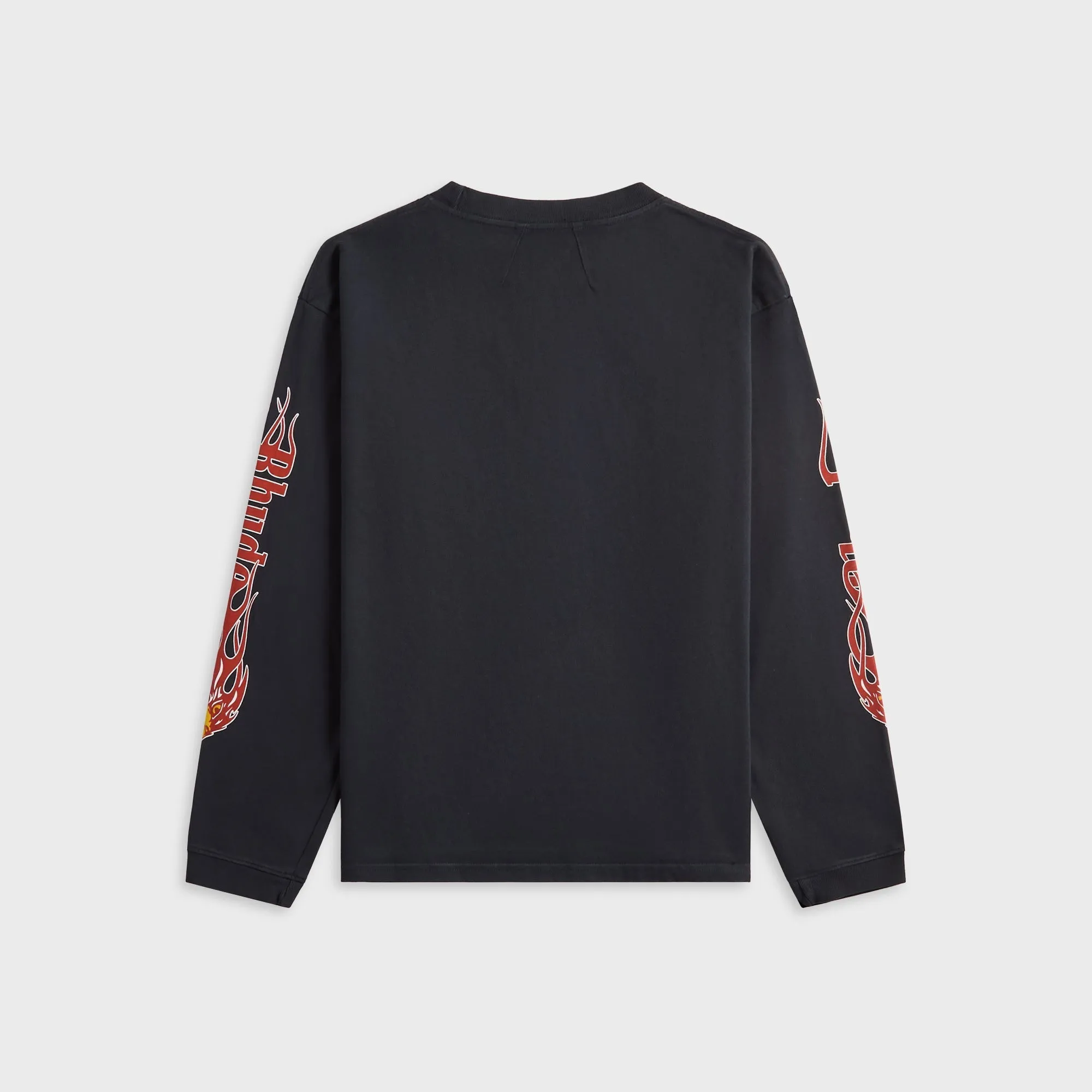 Rhude Mesa Stallion Long Sleeve Tee - Vintage Black / Red / Yellow sold by Kith product image thumbnail 2