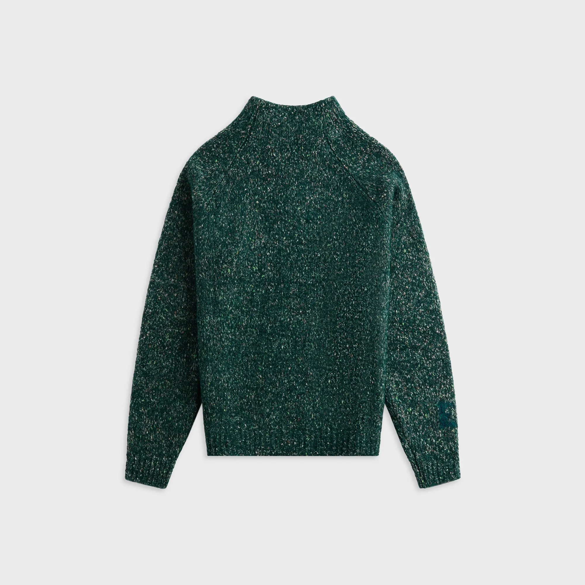 ERL Slit Neck Alpaca Sweater Knit - Dark Green sold by Kith product image thumbnail 2