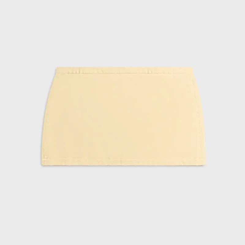 Buci Solstice Mini Skirt - Blonde Velvet sold by Kith