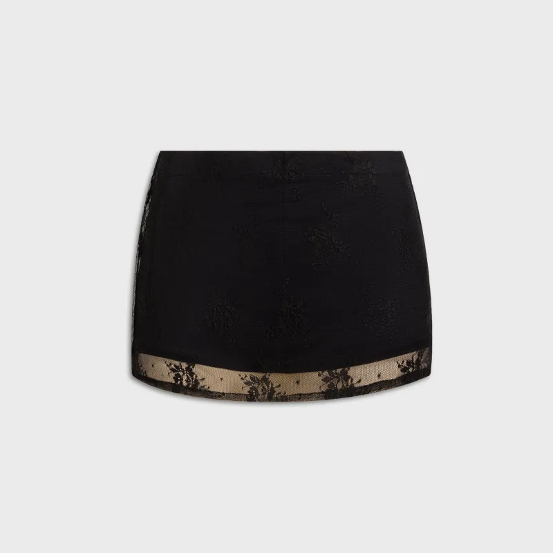Buci Shelley Skirt - Black Floral sold by Kith
