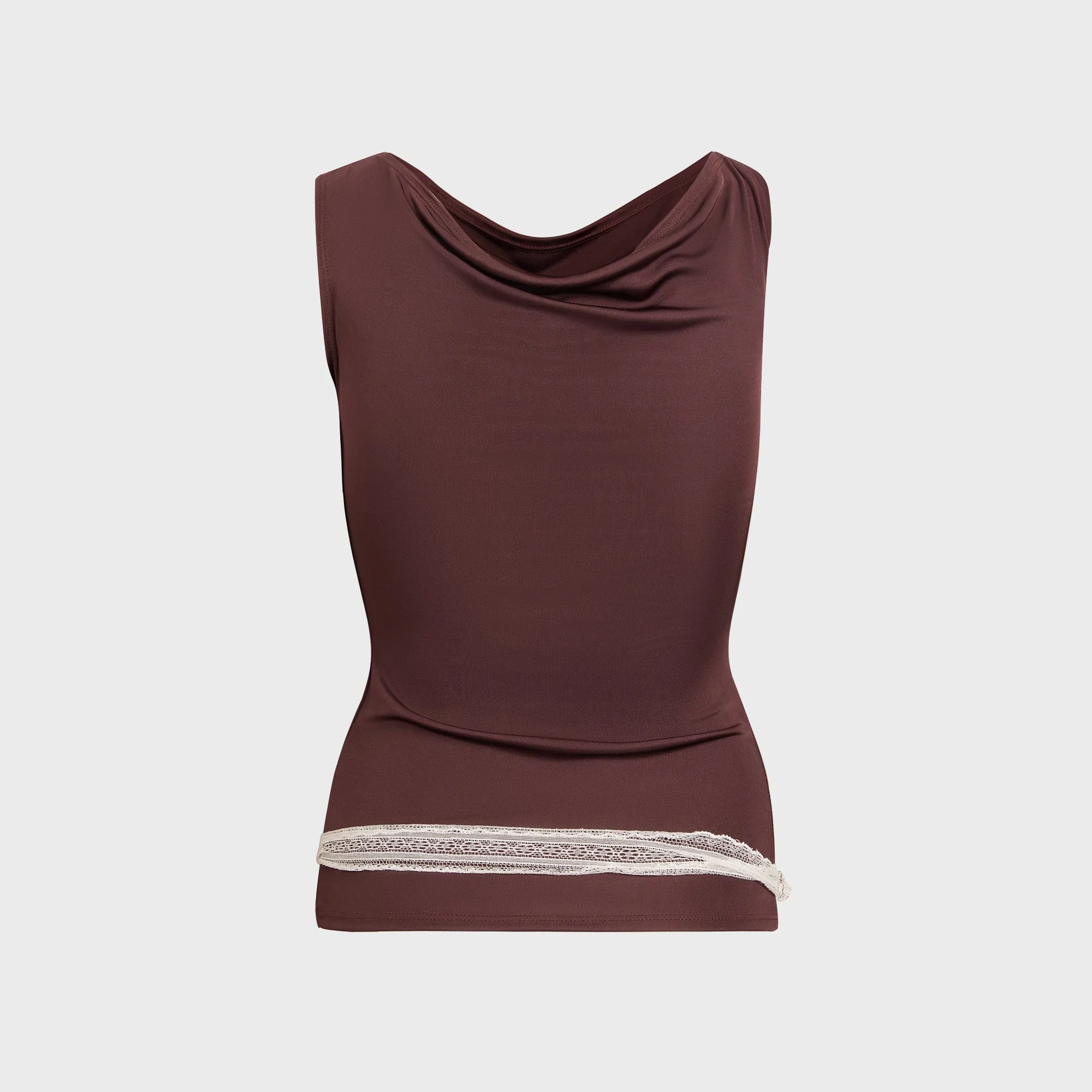 Buci Lace Reese Top - Cocoa sold by Kith product image thumbnail 2